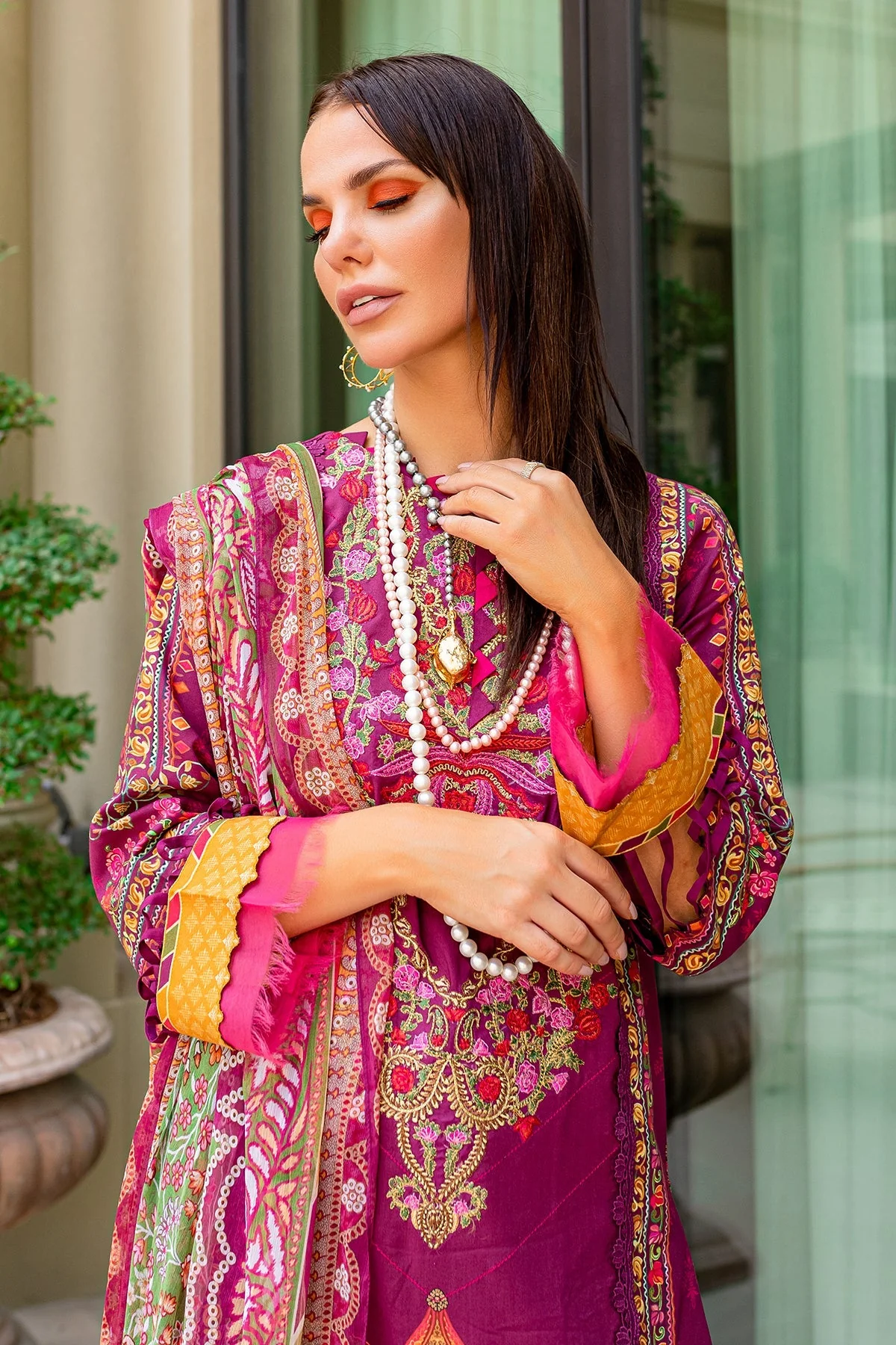 Jade Bliss Lawn Collection 2023 – BL20053B - Image 3