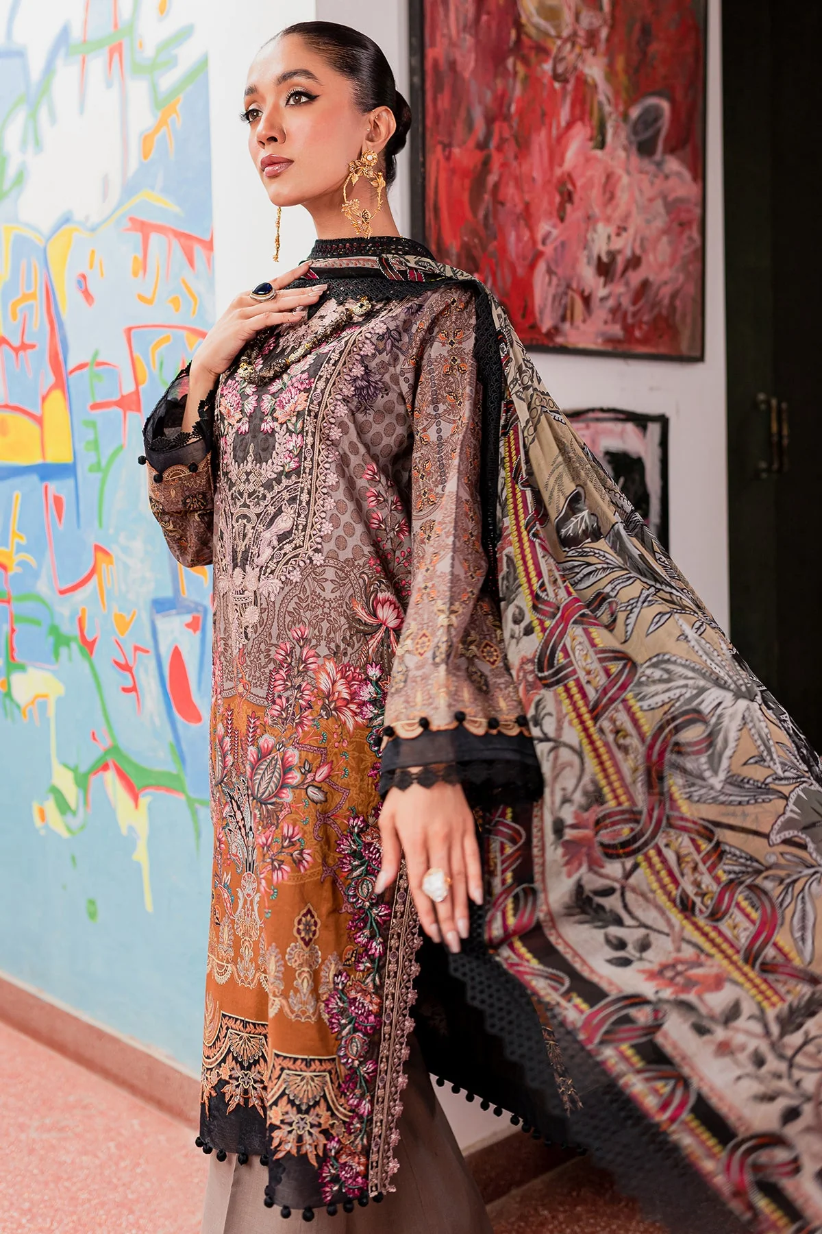 Jade Bliss Lawn Collection Vol-III – BL-20193A - Image 3