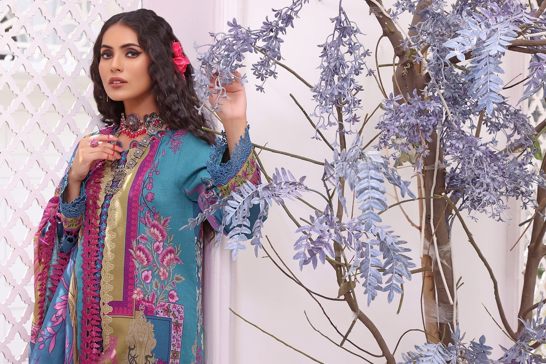 Jade by Firdous Urbane Digital Lawn Prints Vol-II – 19904B - Image 3