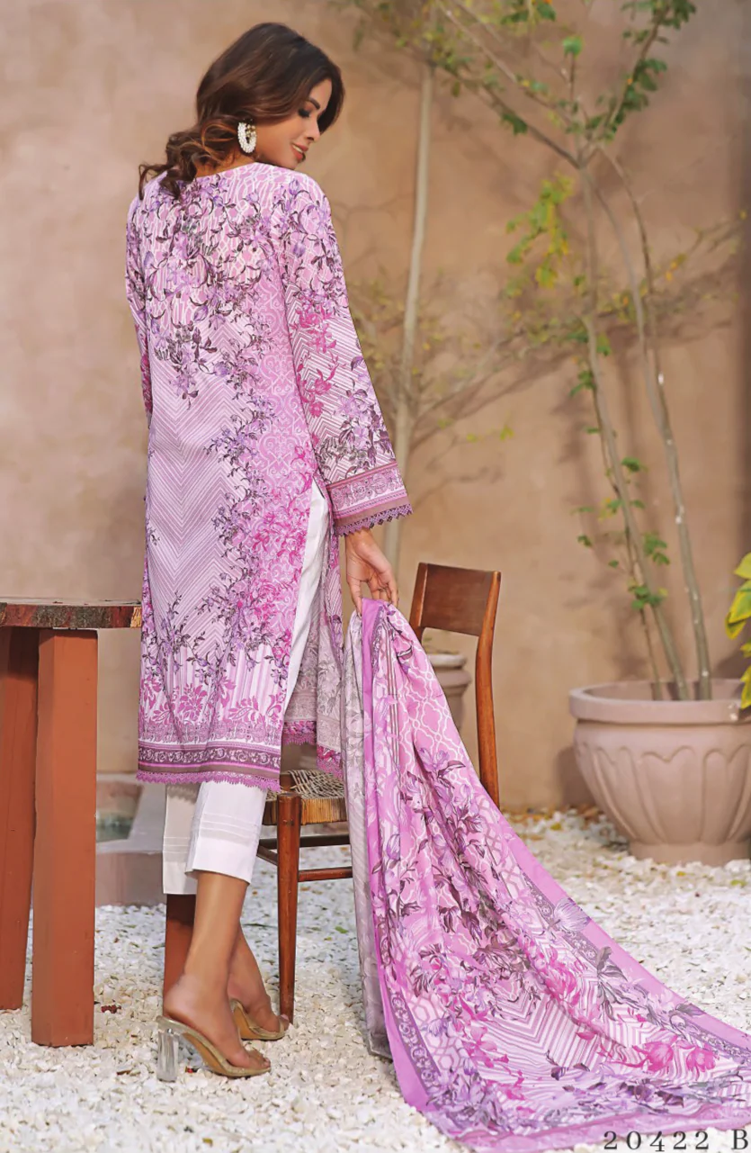 Jade Chilman Summer Edition Lawn Collection – 20422 B - Image 2