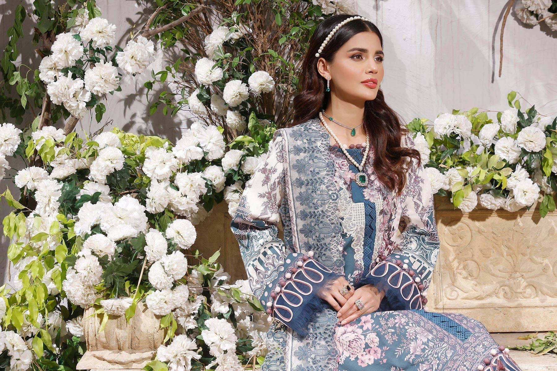 Jade Firdous Needle Wonder Lawn Collection – NW-19846-20A - Image 3