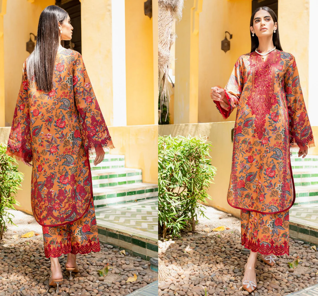 Jade Flora 2Pc Lawn Collection 2023 – 20119 - Image 3