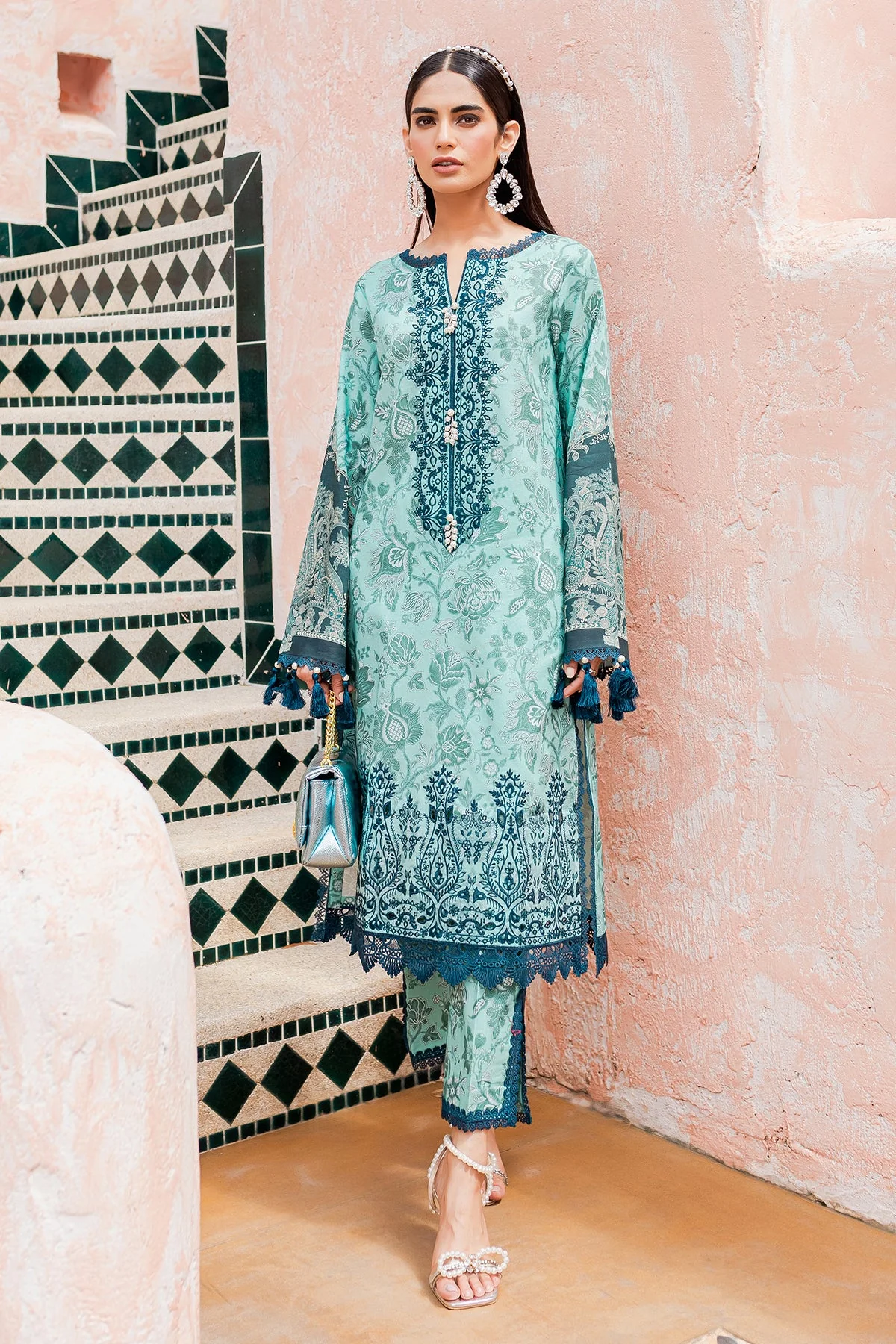 Jade Flora 2Pc Lawn Collection 2023 – 20121 - Image 2