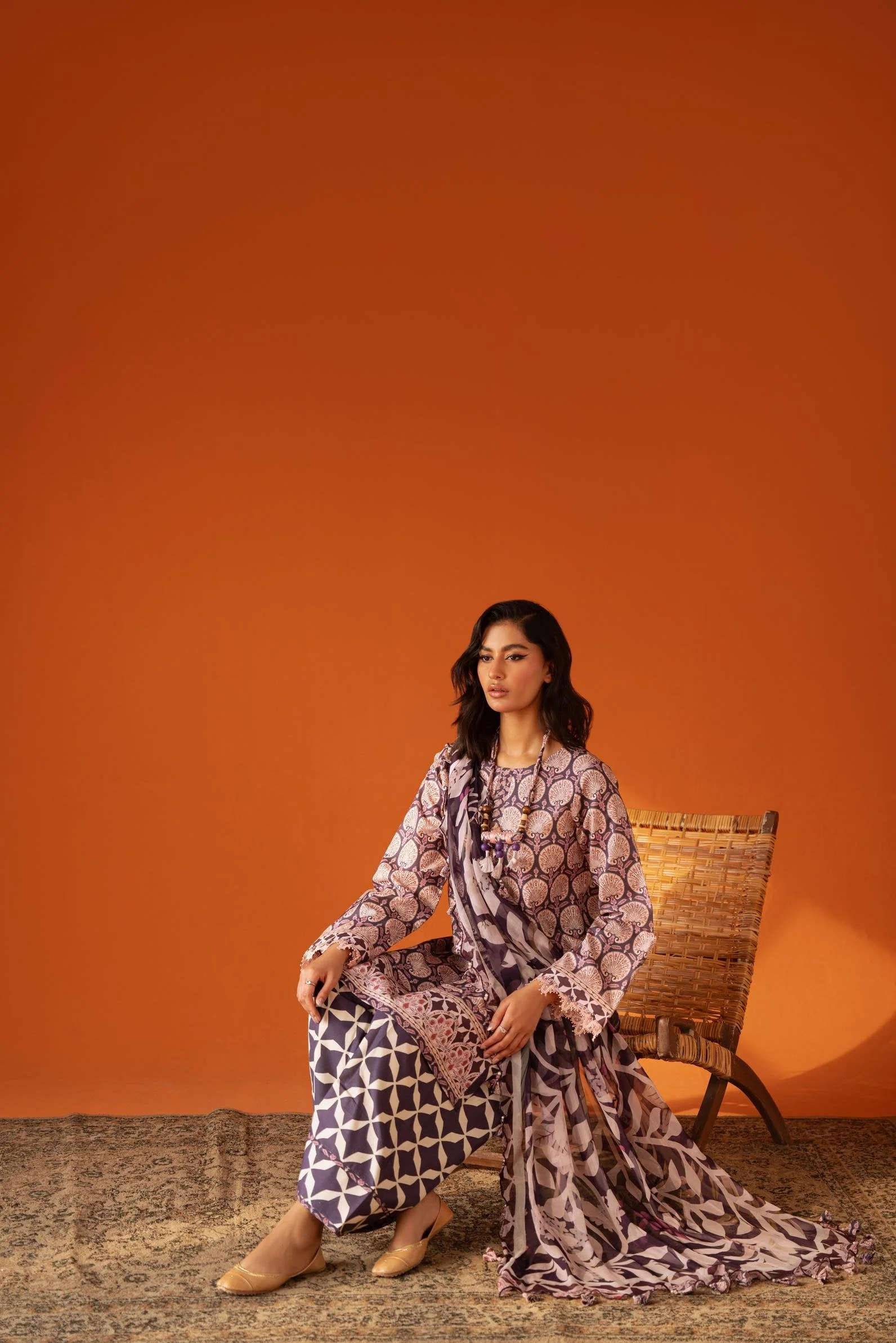 Jade Lumea Lawn Prints – D-106 - Image 2