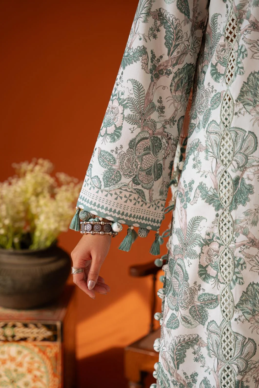 Jade Lumea Lawn Prints – D-108 - Image 3