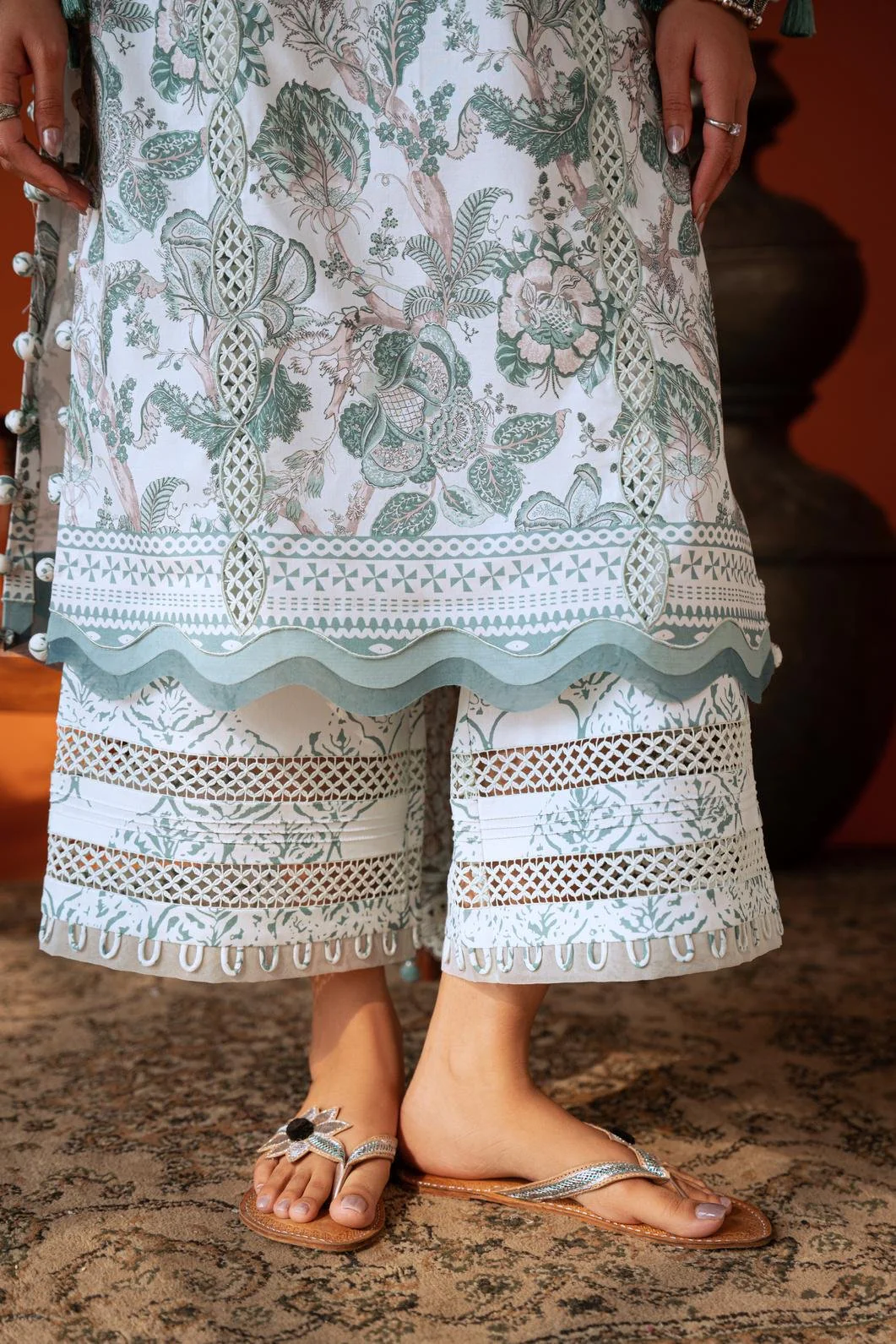Jade Lumea Lawn Prints – D-108 - Image 4