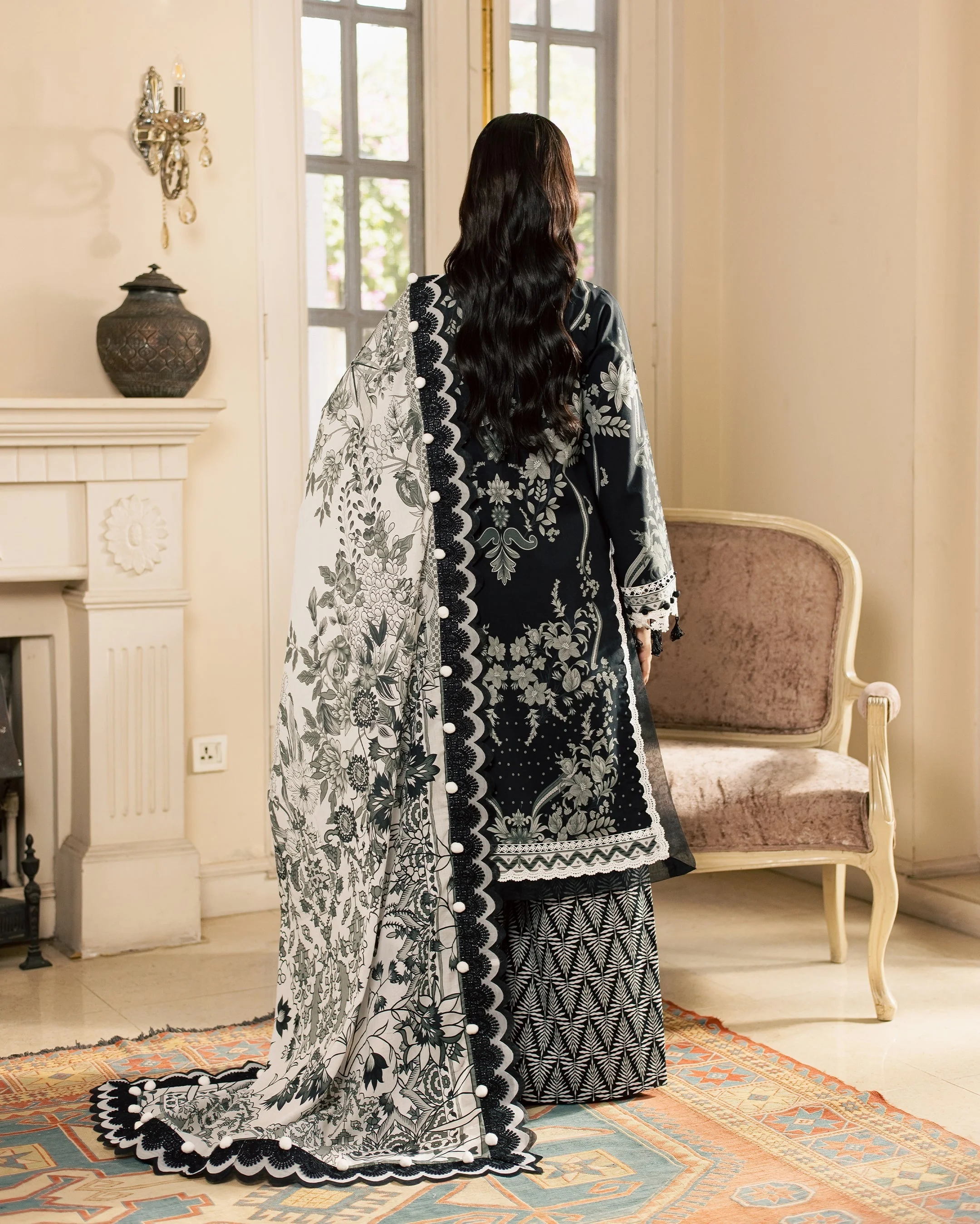 Jade Monochrome Lawn – 21208 - Image 2