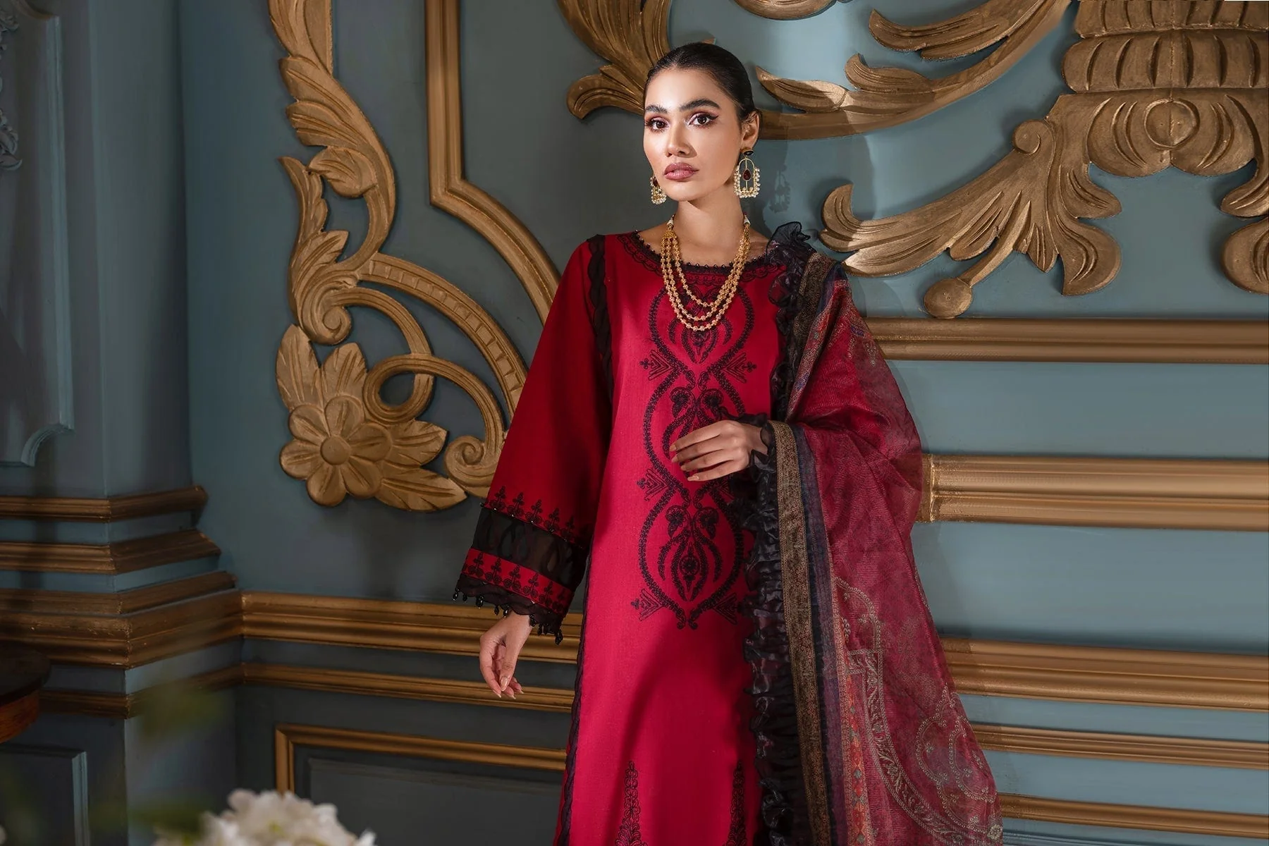 Jade Ombre Lawn Collection 2022 – 22-OC-06 - Image 3