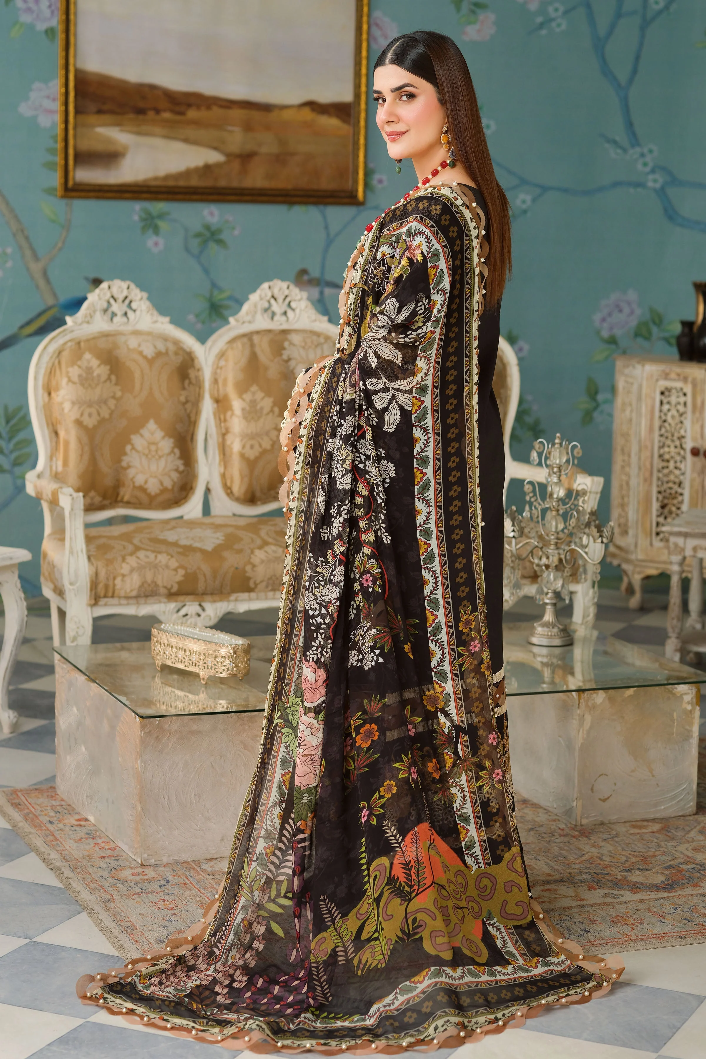 Jade Ombre Lawn Collection – 20517 - Image 3