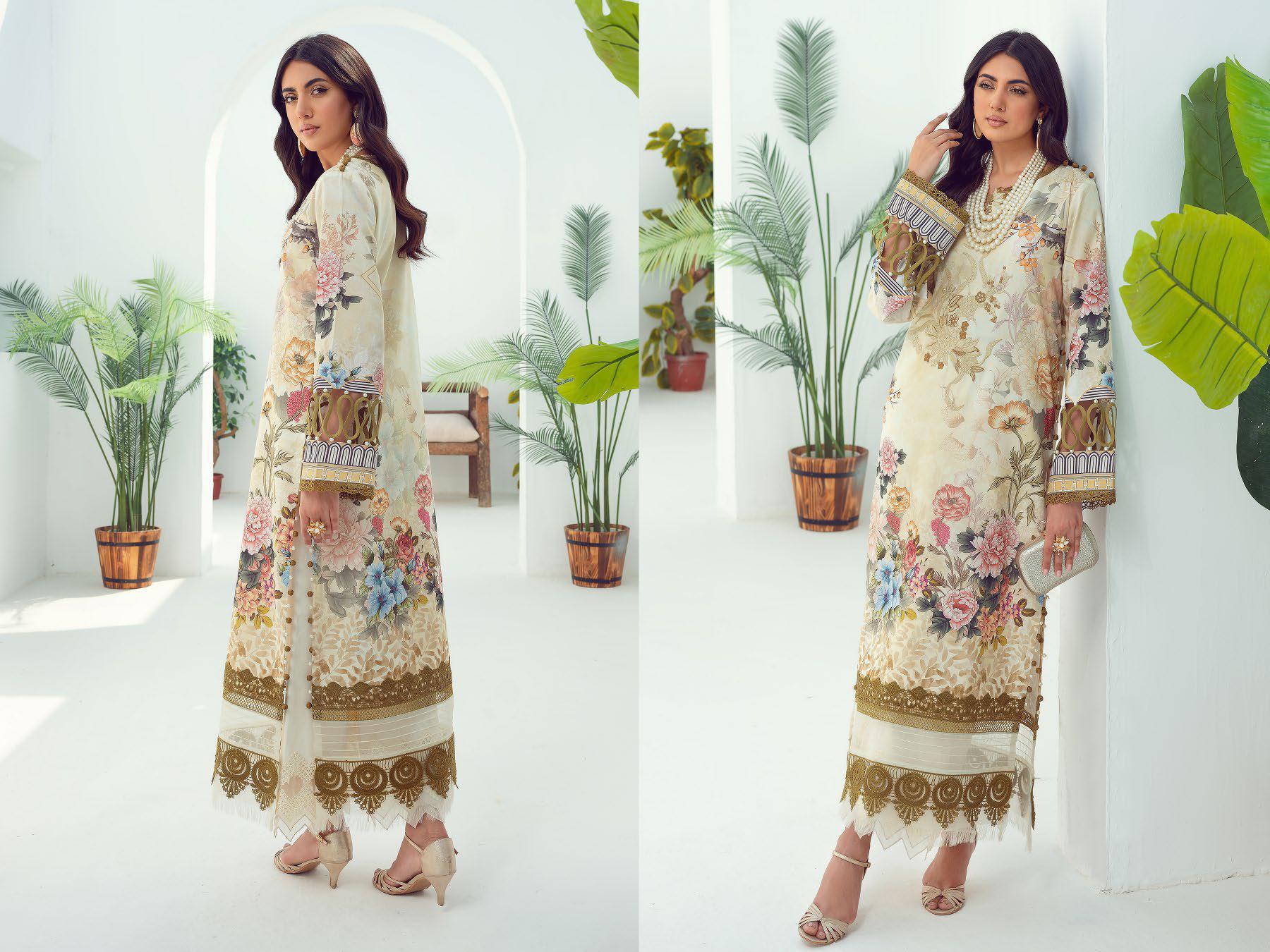 Jade Solitaire Lawn Kurti – 19794 - Image 3