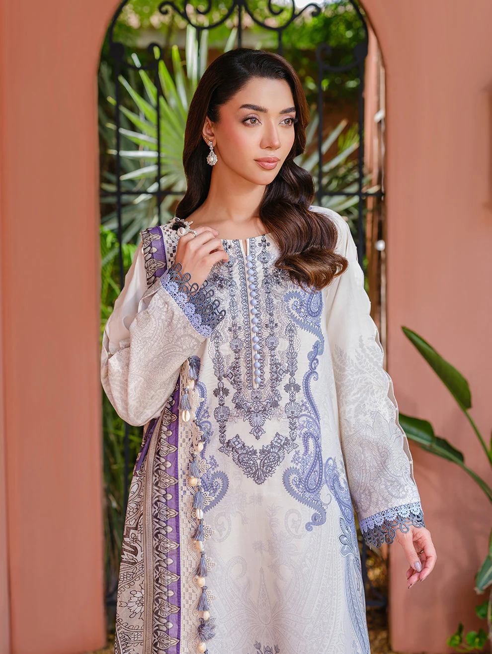 Jade Urbane Embroidered Cambric – 20898 - Image 3
