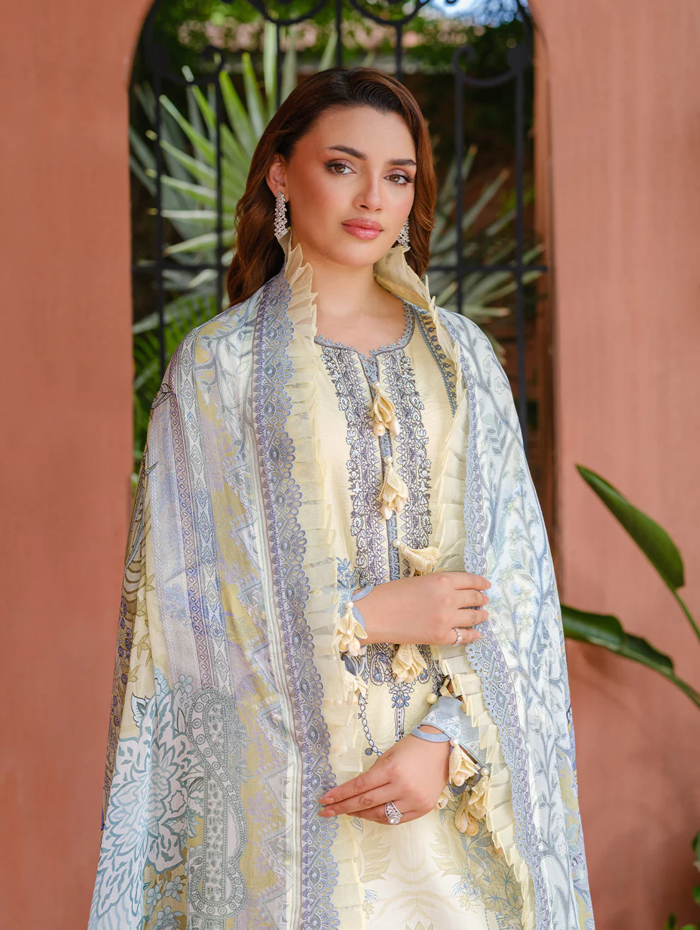 Jade Urbane Embroidered Cambric – 20901 - Image 3