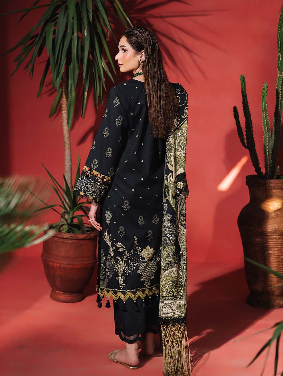 Jade Urbane Embroidered Lawn – 20778 - Image 4