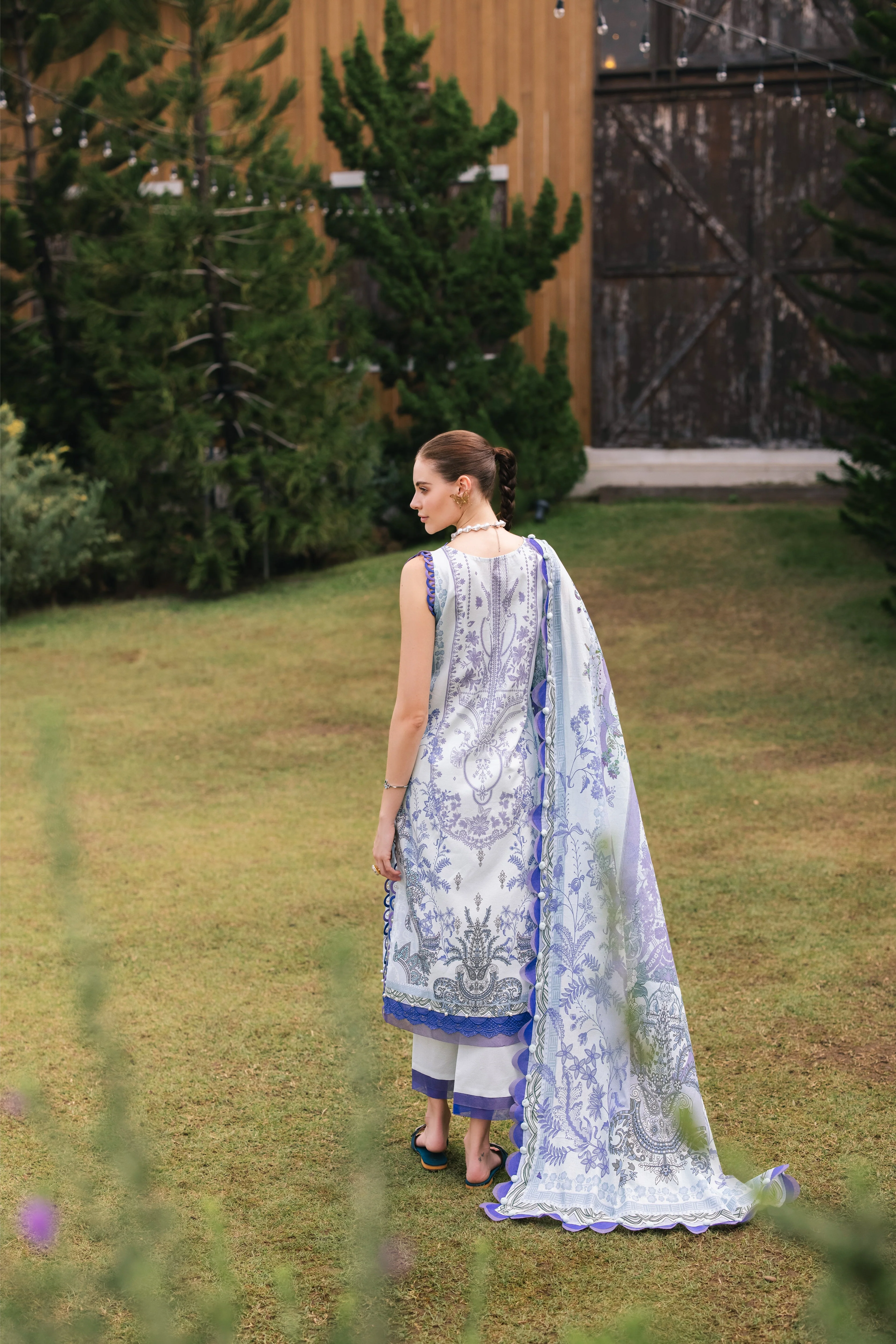 Jade Urbane Printed 3PC Lawn – 20719B - Image 2