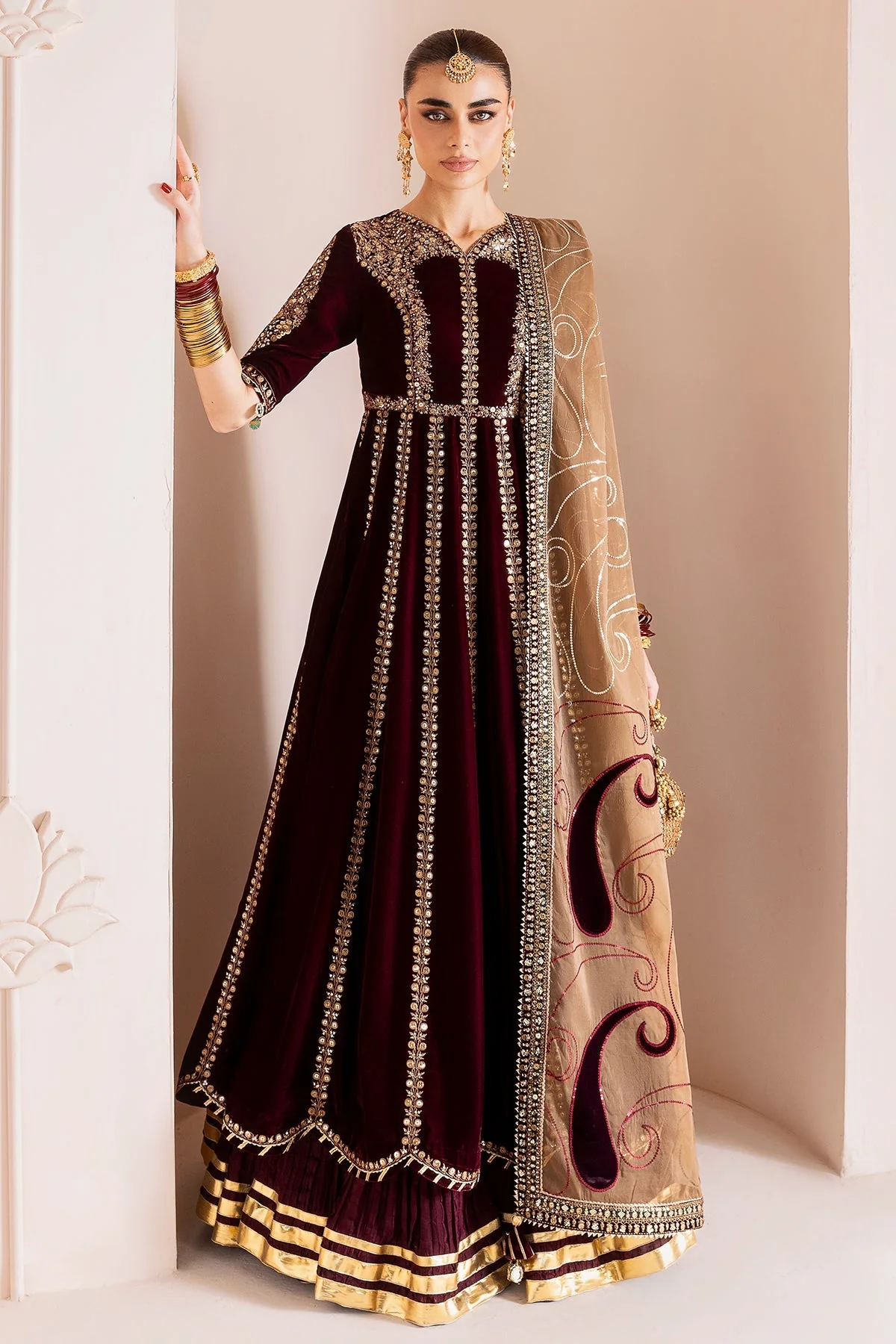 Jazmin Chandni Velvet Luxury Formals – D-12 - Image 4