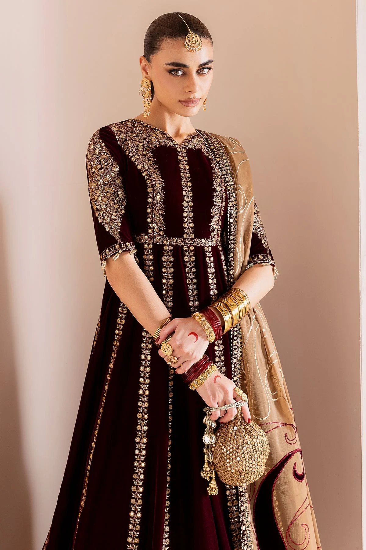 Jazmin Chandni Velvet Luxury Formals – D-12 - Image 6