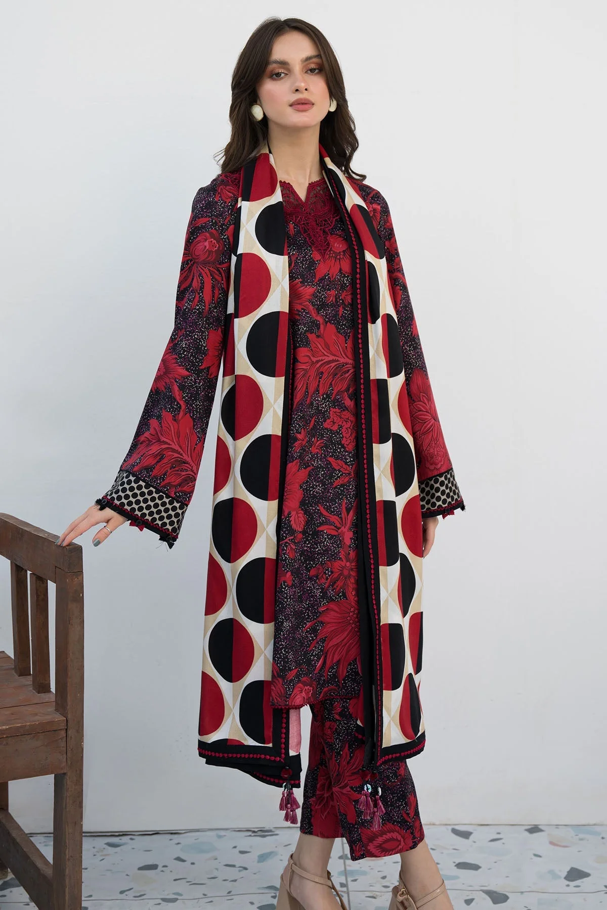 Jazmin Digital Printed Corduroy Collection – UWP-0026 - Image 6