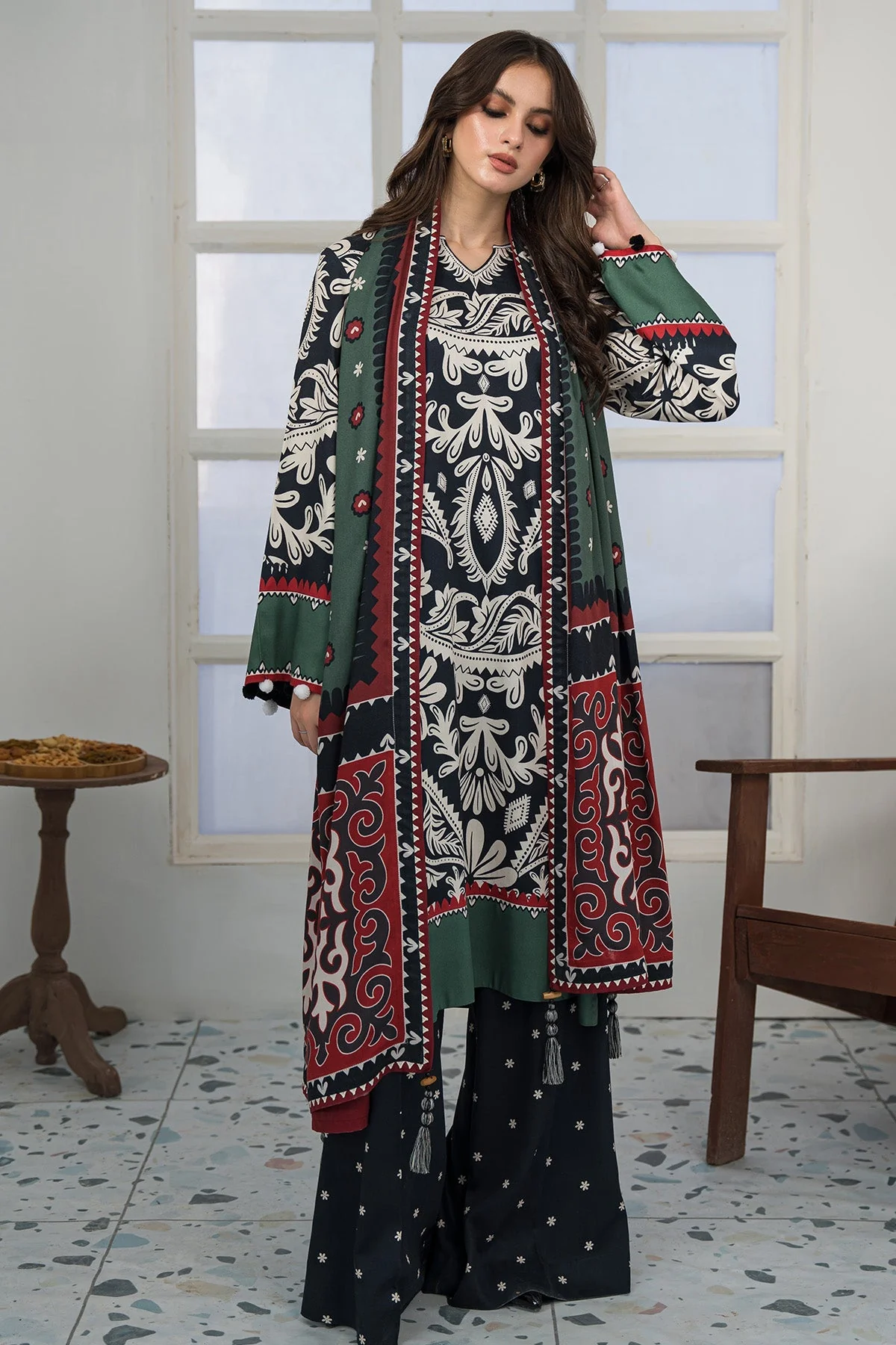 Jazmin Digital Printed Corduroy Collection – UWP-0033 - Image 3