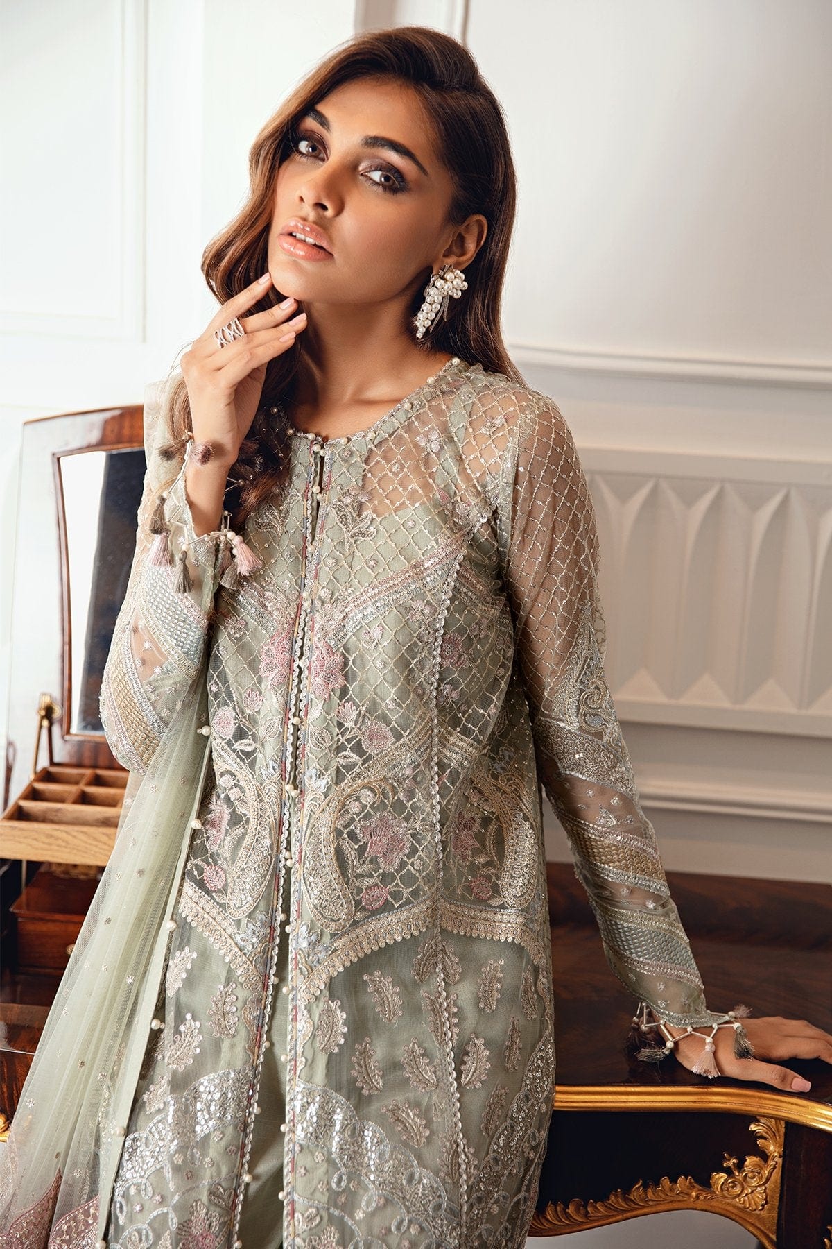 Jazmin Eid Festive Chiffon Collection 2021 – Melia - Image 8