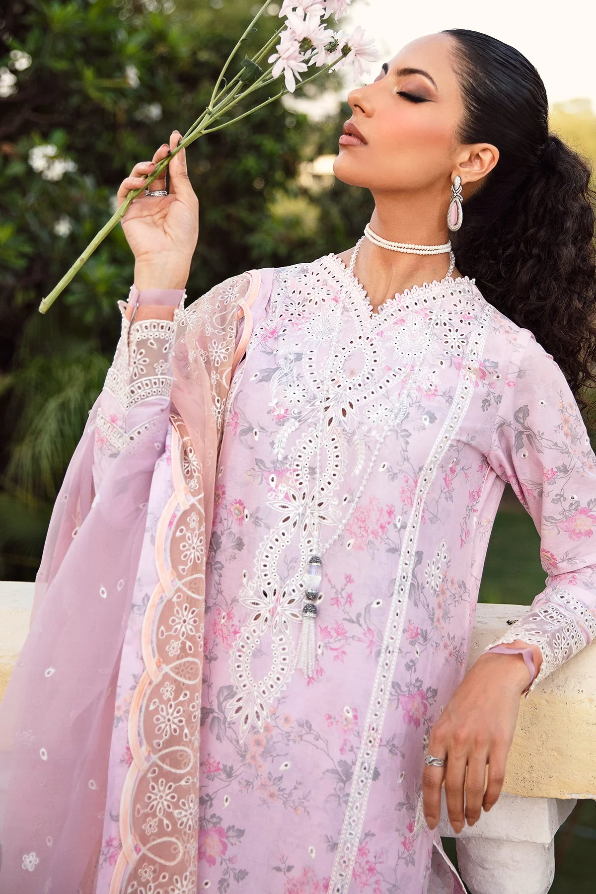 Jazmin Iris Eid Lawn Collection – Roisin - Image 7