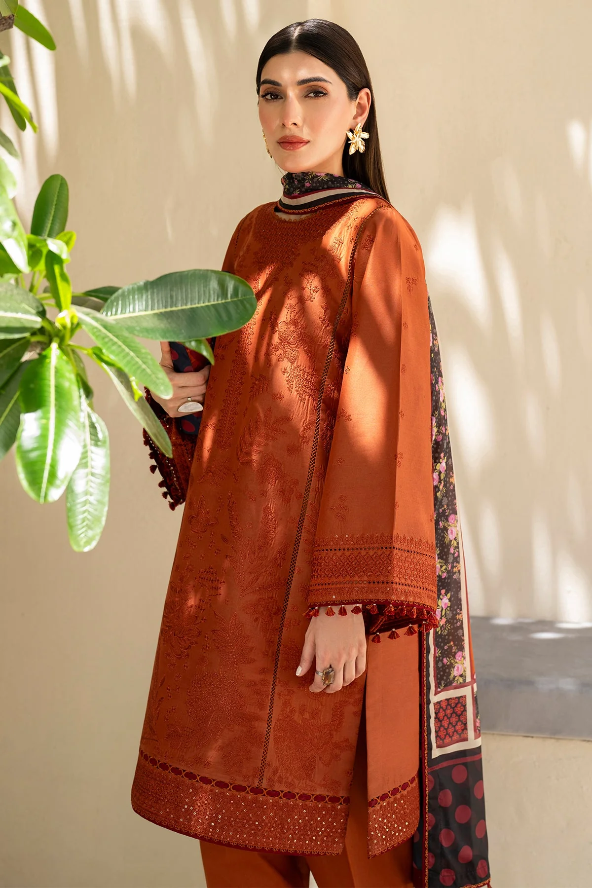 Jazmin Iris Spring/Summer Lawn – SS24-D5 - Image 4