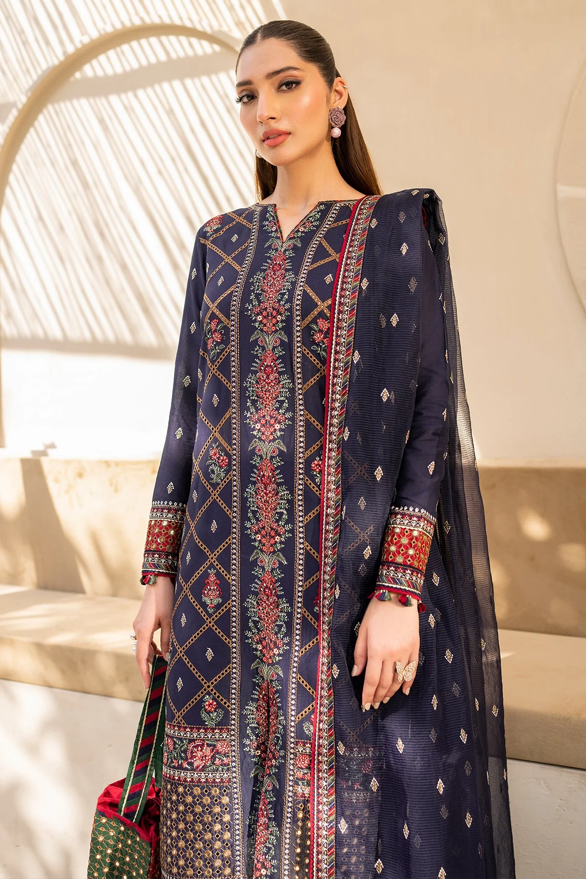 Jazmin Iris Spring/Summer Lawn – SS24-D6 - Image 6