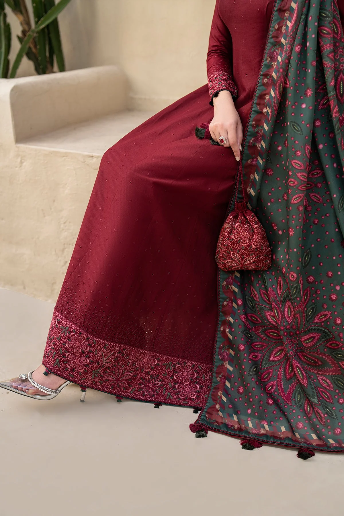 Jazmin Iris Spring/Summer Lawn – SS24-D7 - Image 8