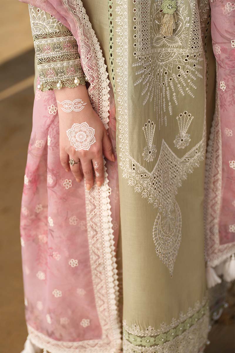 Jazmin Shahkaar Luxury Lawn Collection 2023 – Taban - Image 7