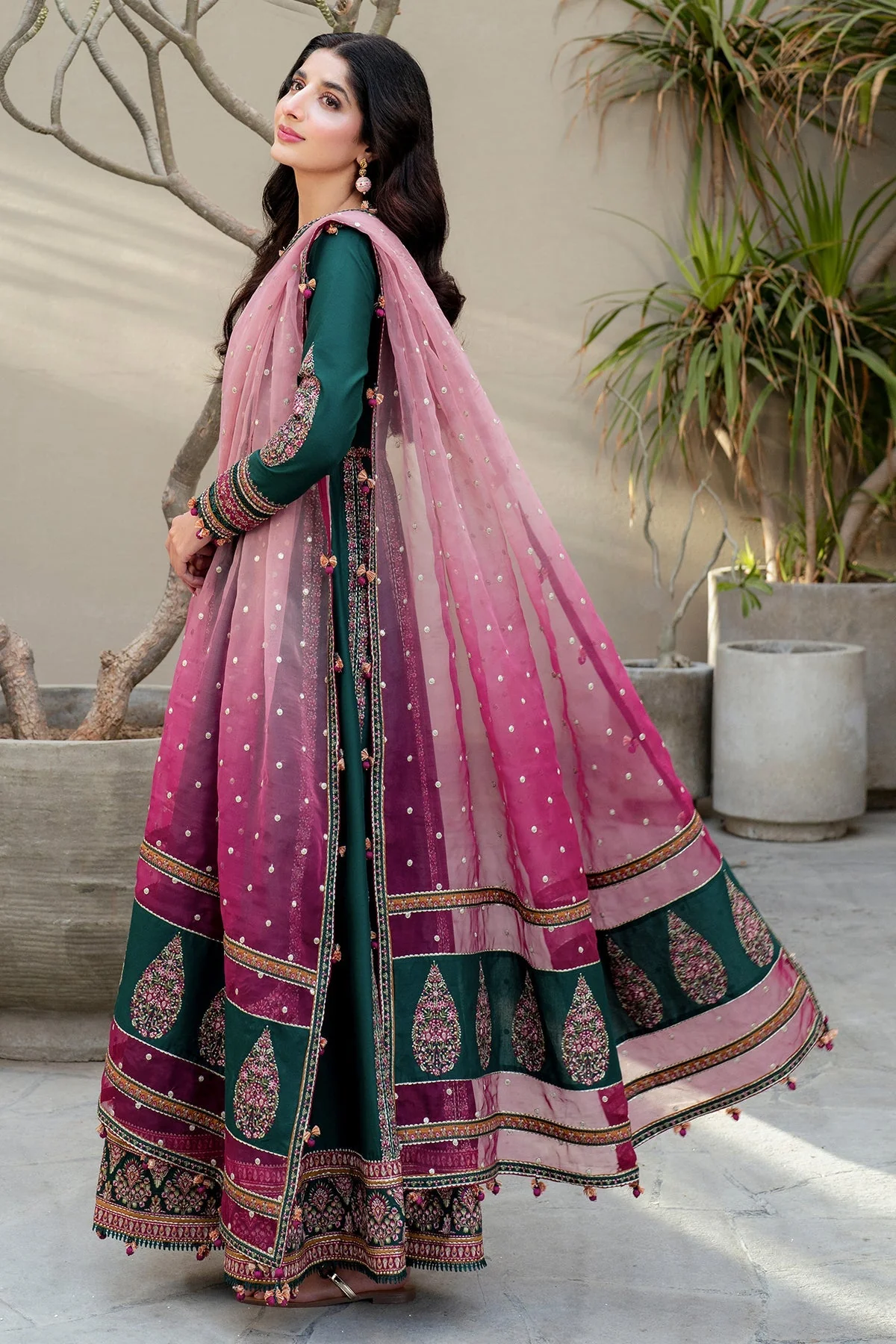 Jazmin Shahkaar Luxury Lawn – SL25-D1 - Image 5