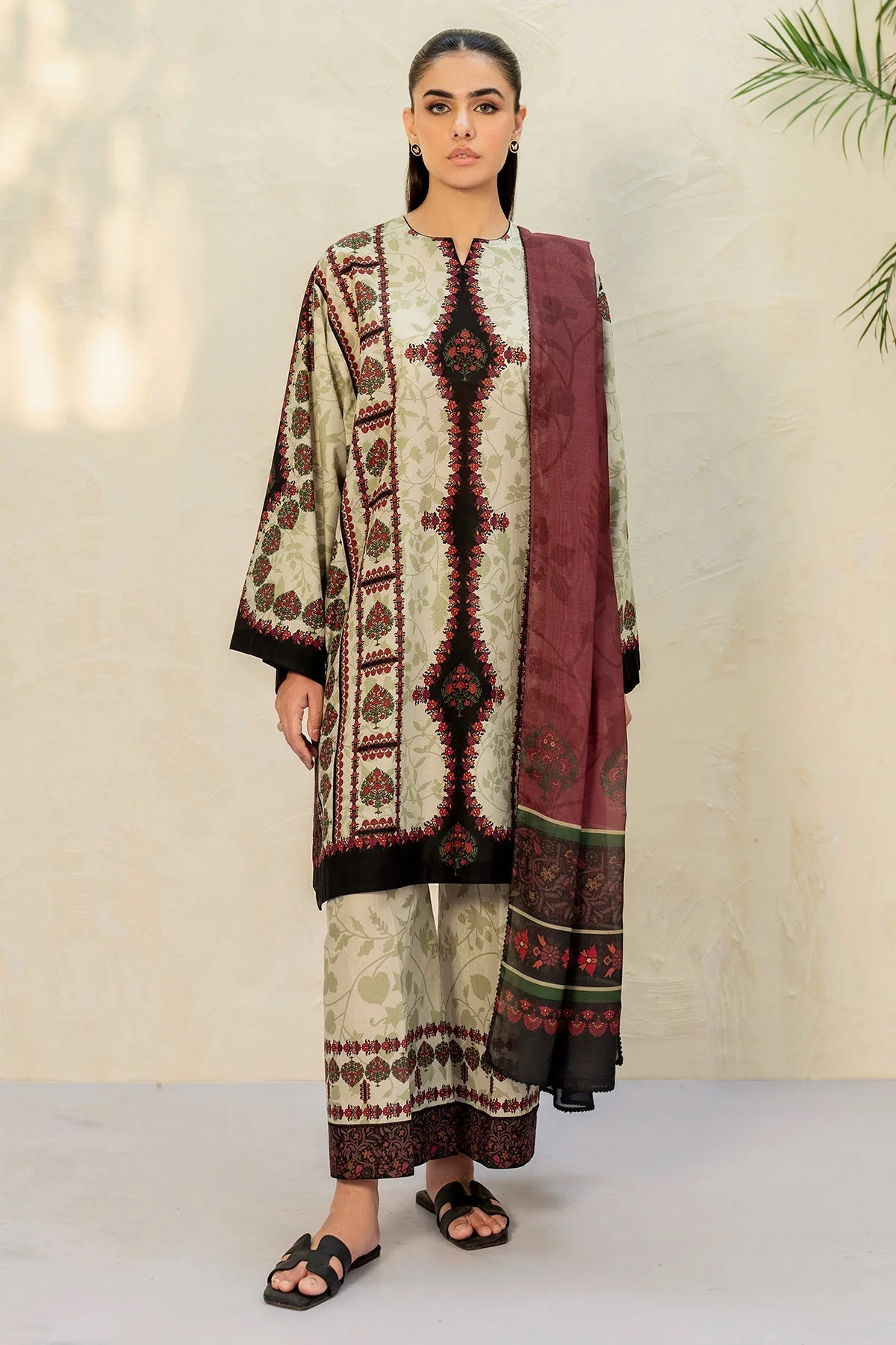 Jazmin Summer Basics – Digital Printed Lawn D-9193 - Image 6
