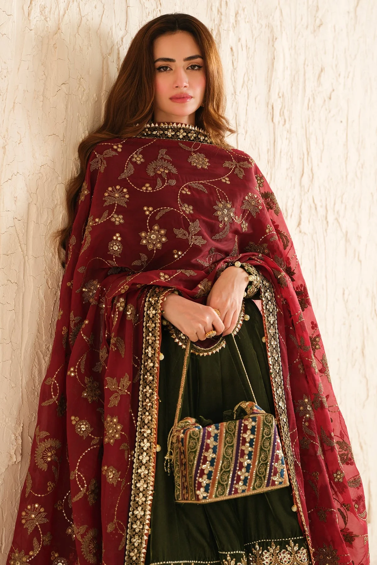 Jazmin The Velvet Edit Embroidered Formals – VF-2036 - Image 6