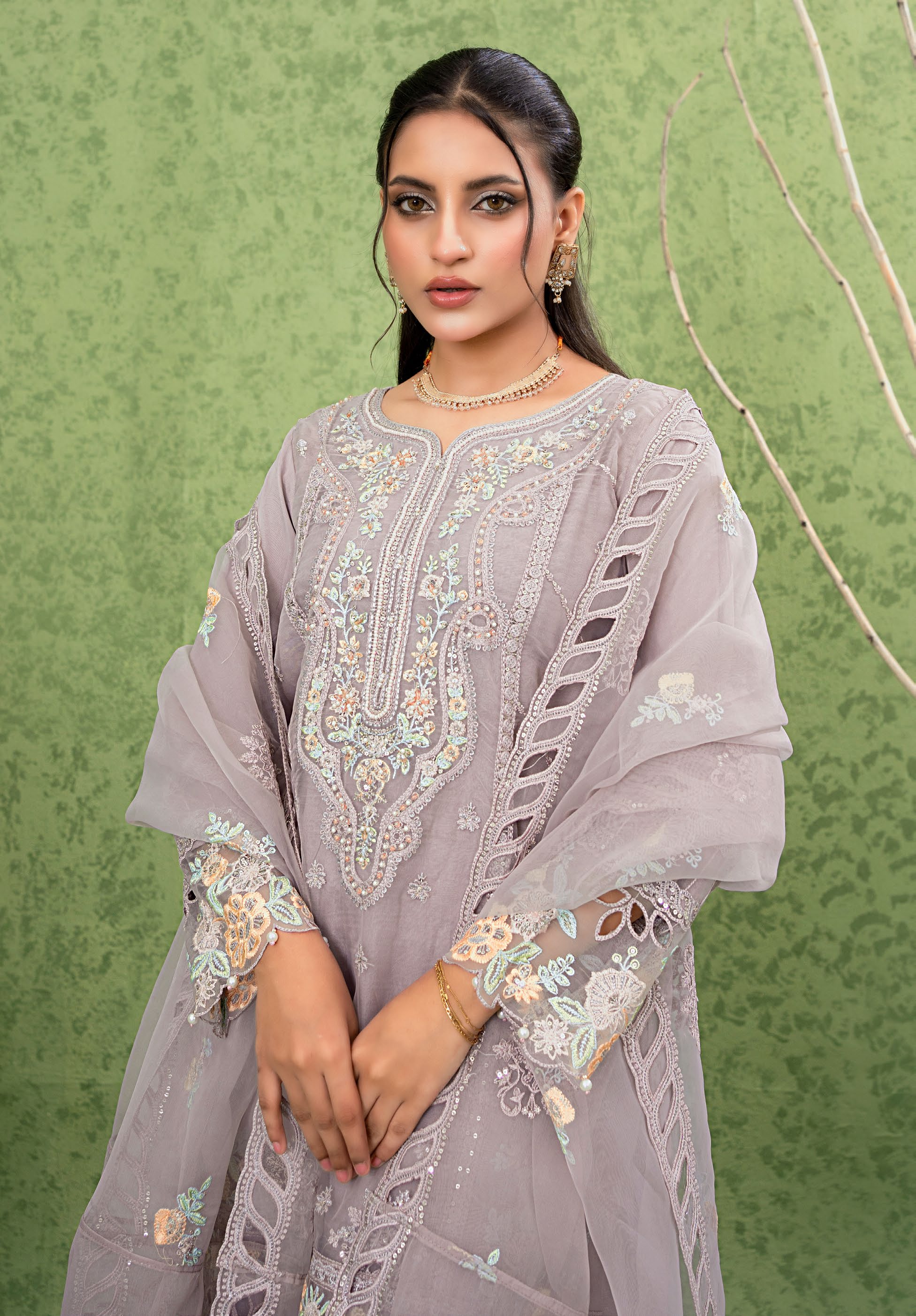 Kahani Festive Pret Organza Formals – D-1