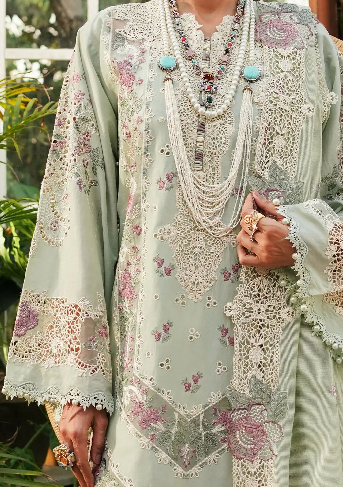Kahf Luxury Lawn – KLE-01A Margarita - Image 6