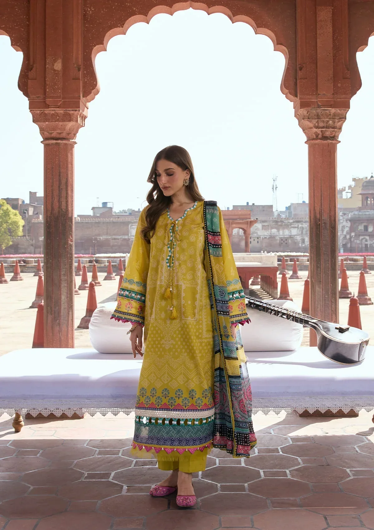 Kahf Prints Lawn – KPS-8A ZARAFSHAN - Image 4