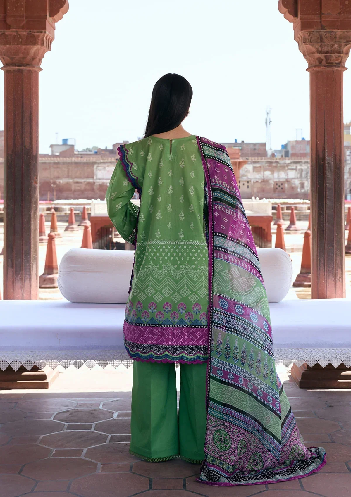 Kahf Prints Lawn – KPS-8B RUMI - Image 2