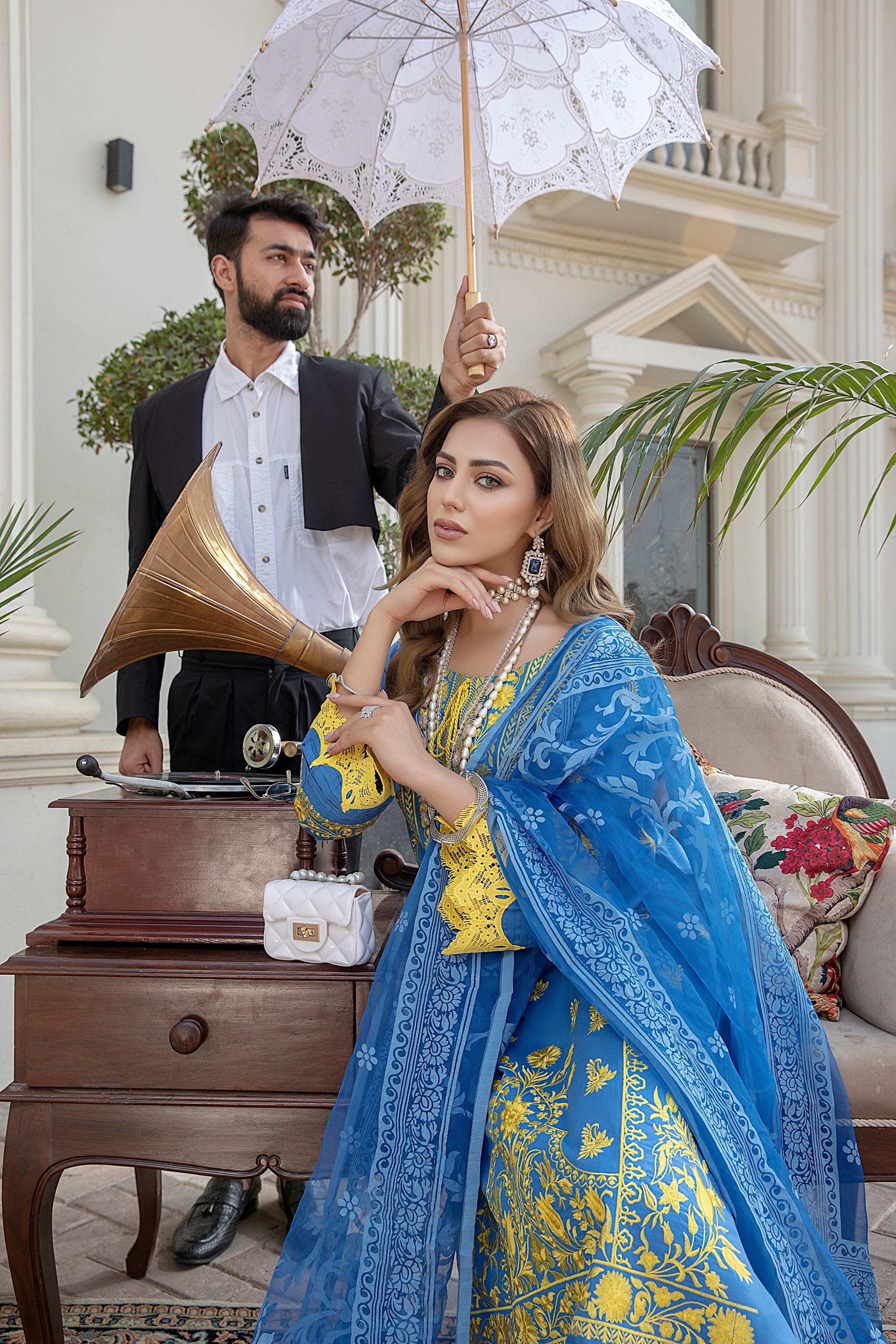 Kalyan Embroidered Lawn Collection (with Burnout Dupatta) – KBO-3 - Image 7