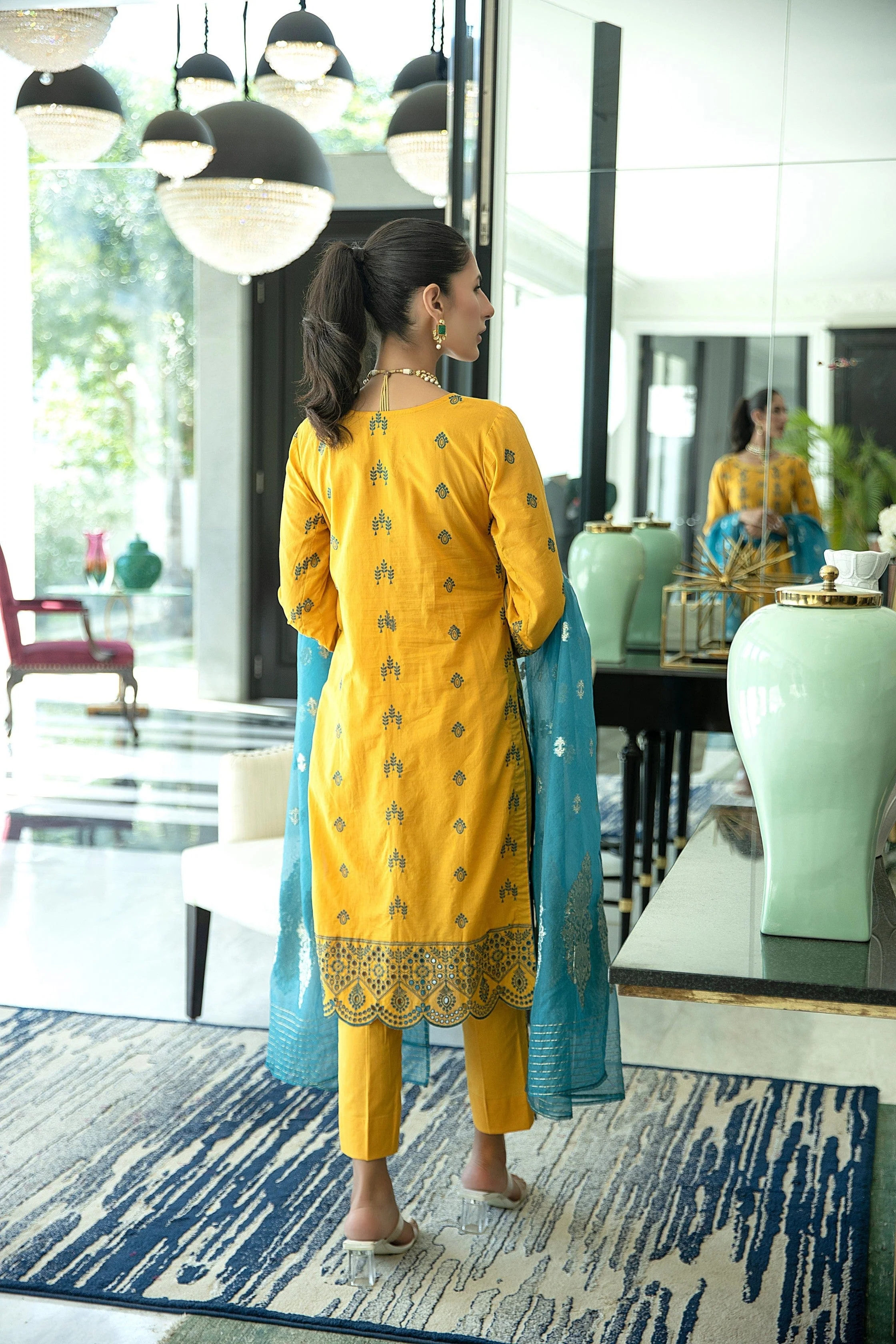 Kalyan Festive Embroidered Collection 2022 – KFE22-5 - Image 5
