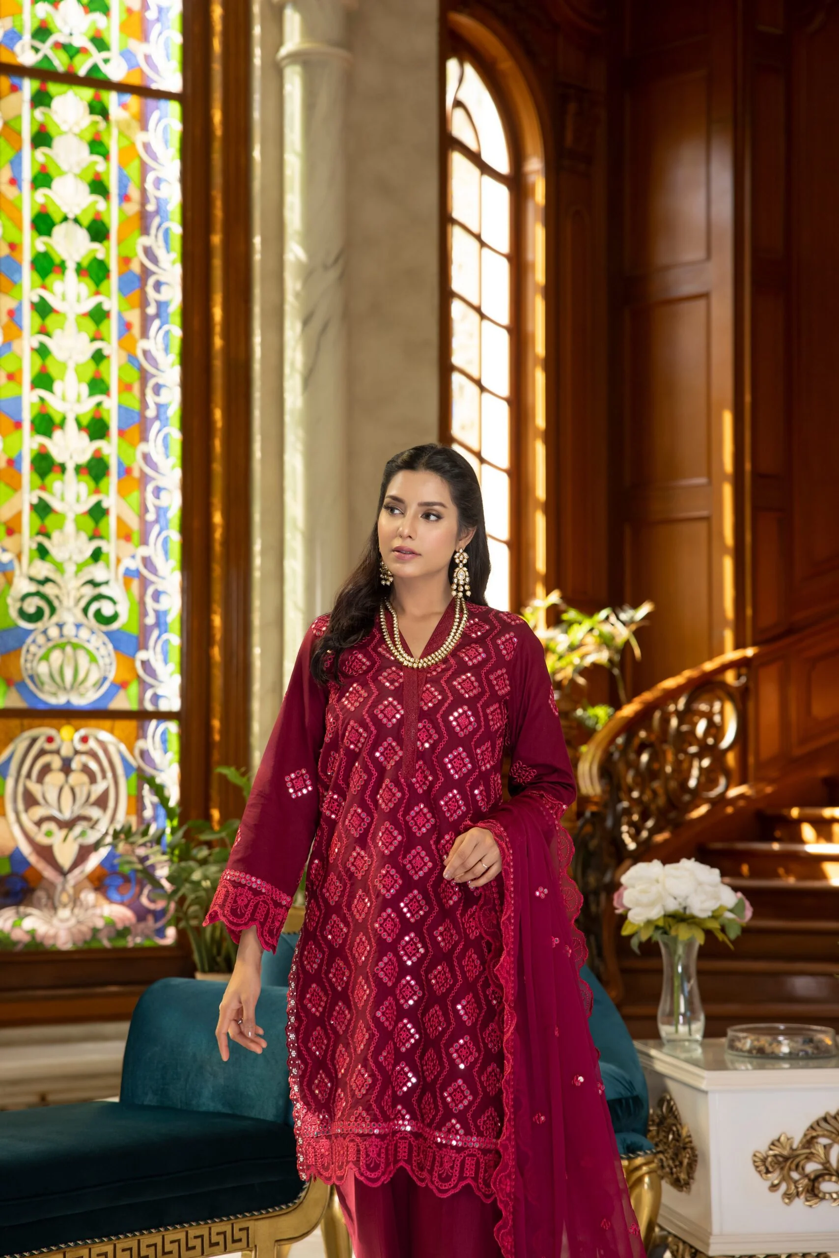 Kalyan Seesh Embroidered Collection – KSE-3 - Image 6