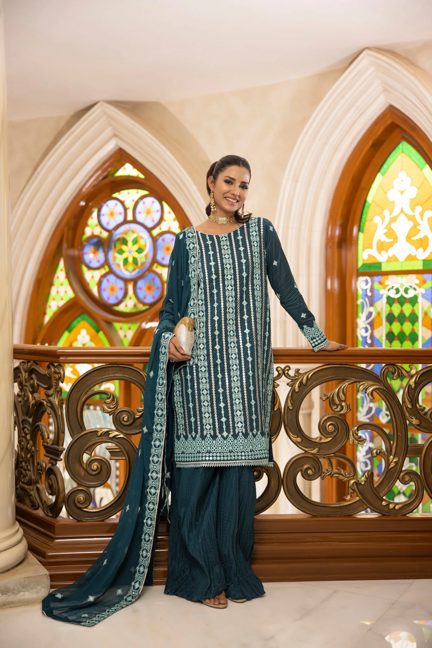 Kalyan Seesh Embroidered Collection – KSE-7 - Image 2