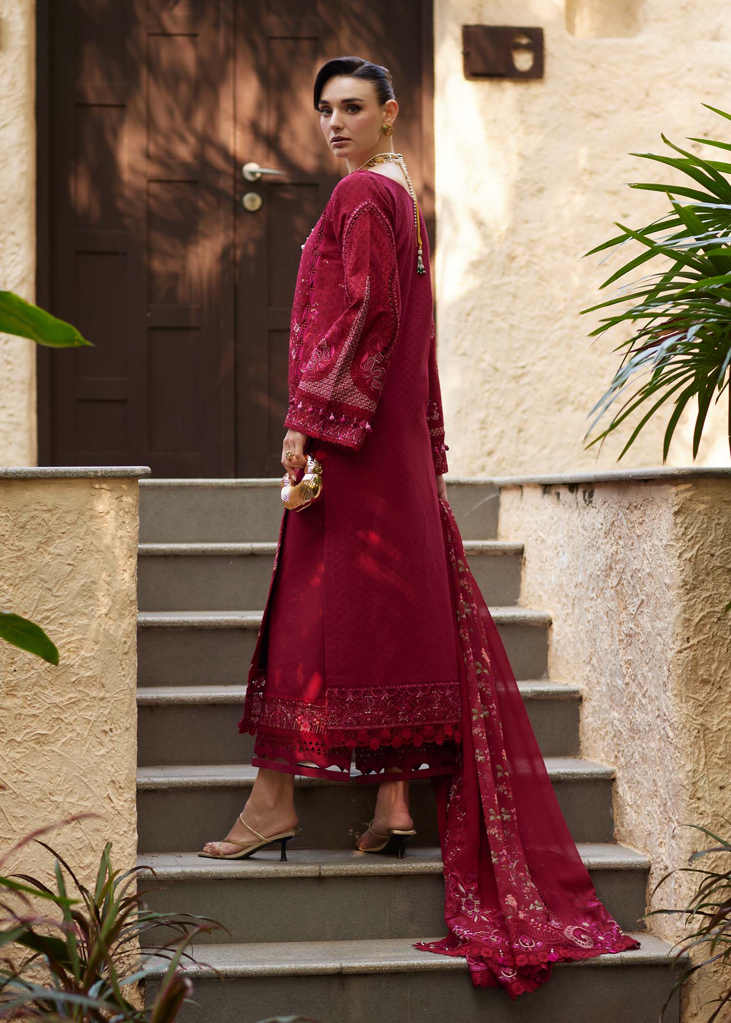 Kanwal Malik Ariya Luxury Lawn – Safa - Image 8