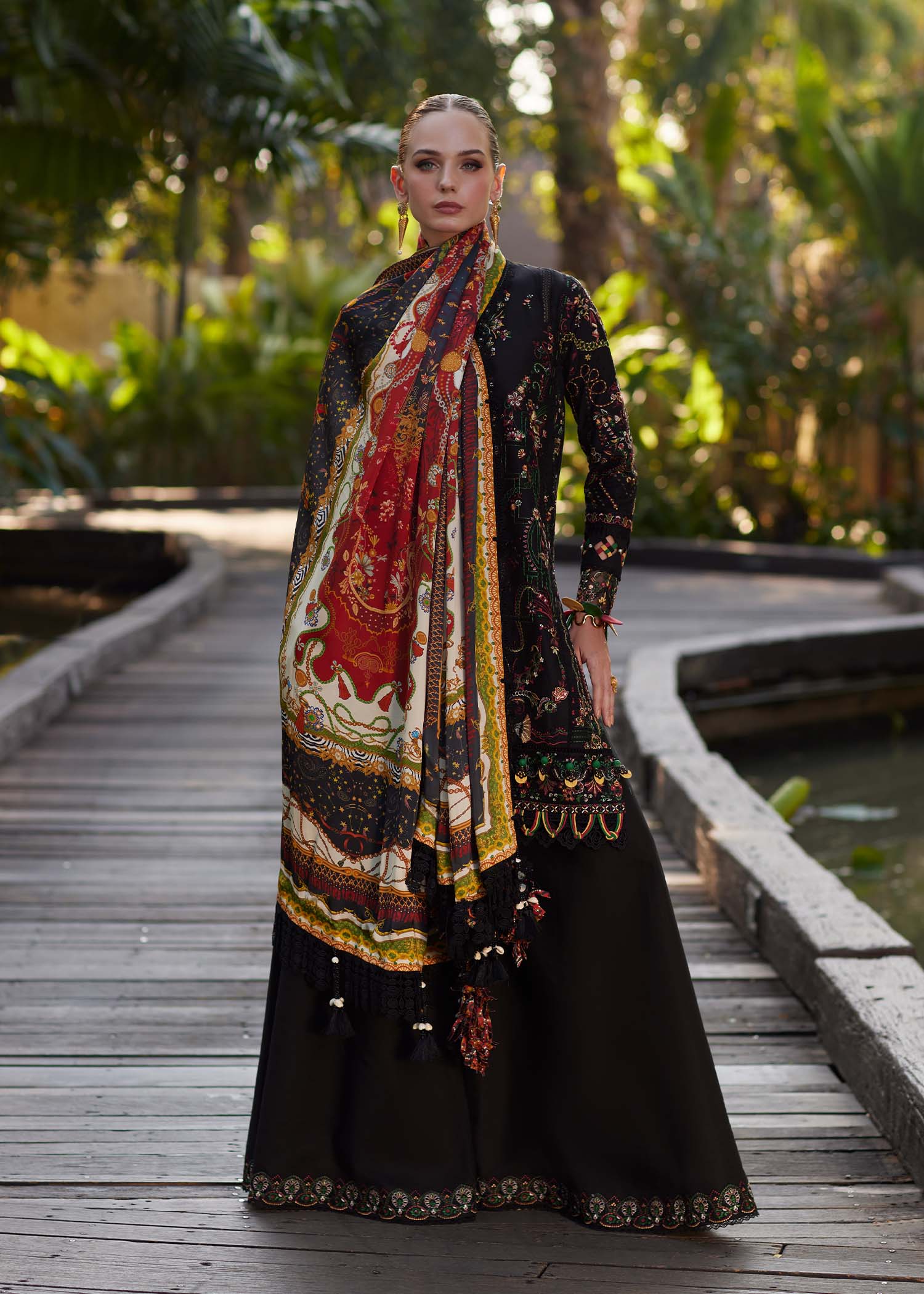 Kanwal Malik Ariya Luxury Lawn – Zaria - Image 6