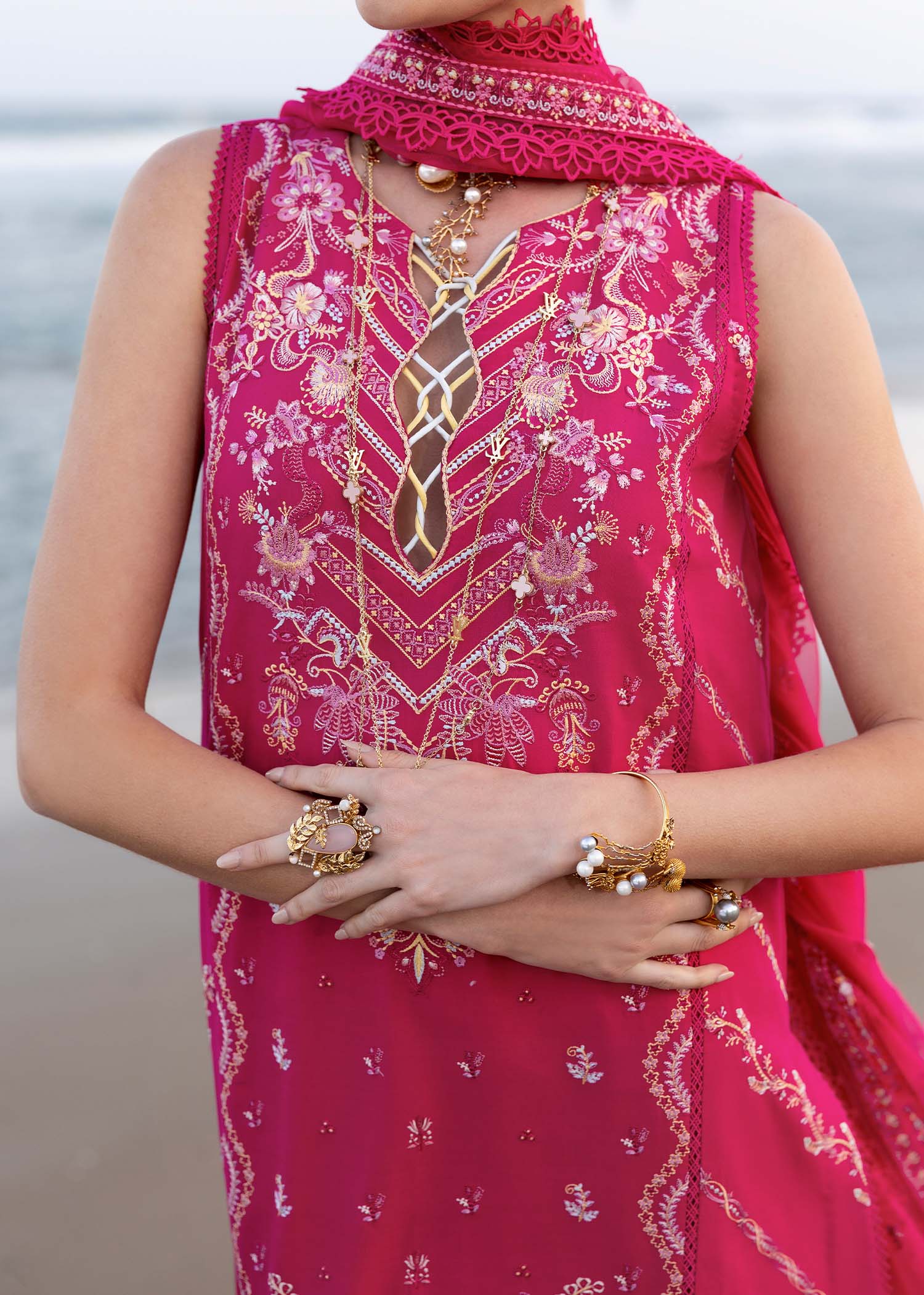 Kanwal Malik Elysia Luxury Lawn – Evaline - Image 3