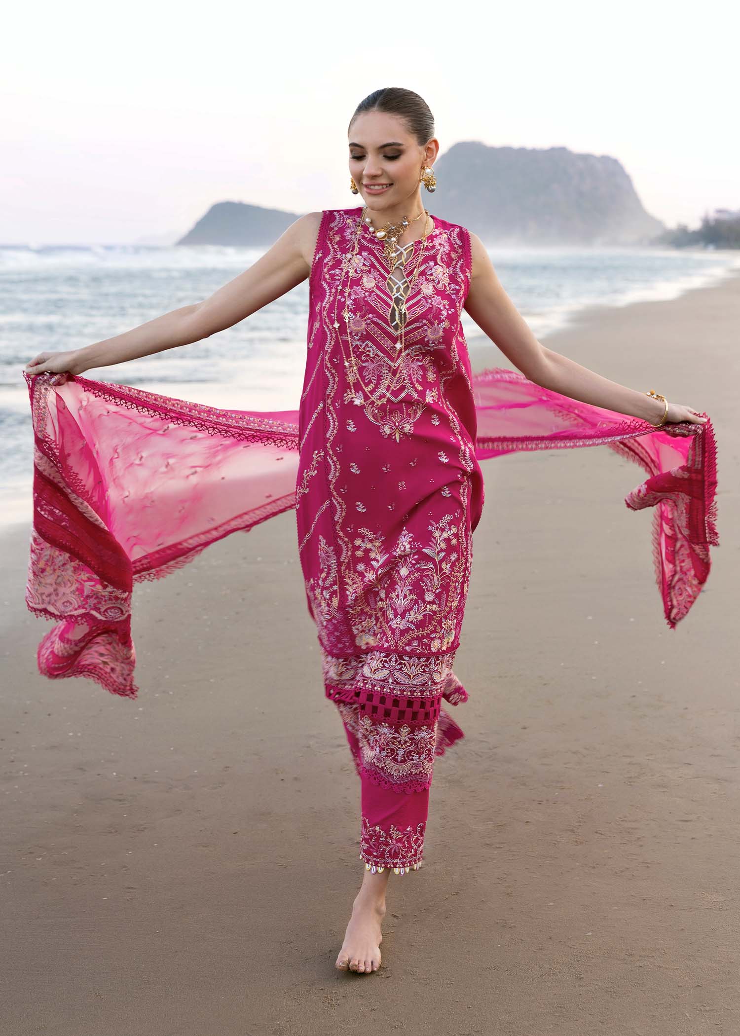 Kanwal Malik Elysia Luxury Lawn – Evaline - Image 5