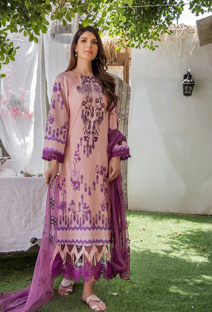 Koel Embroidered Lawn Collection – KO-02 - Image 4