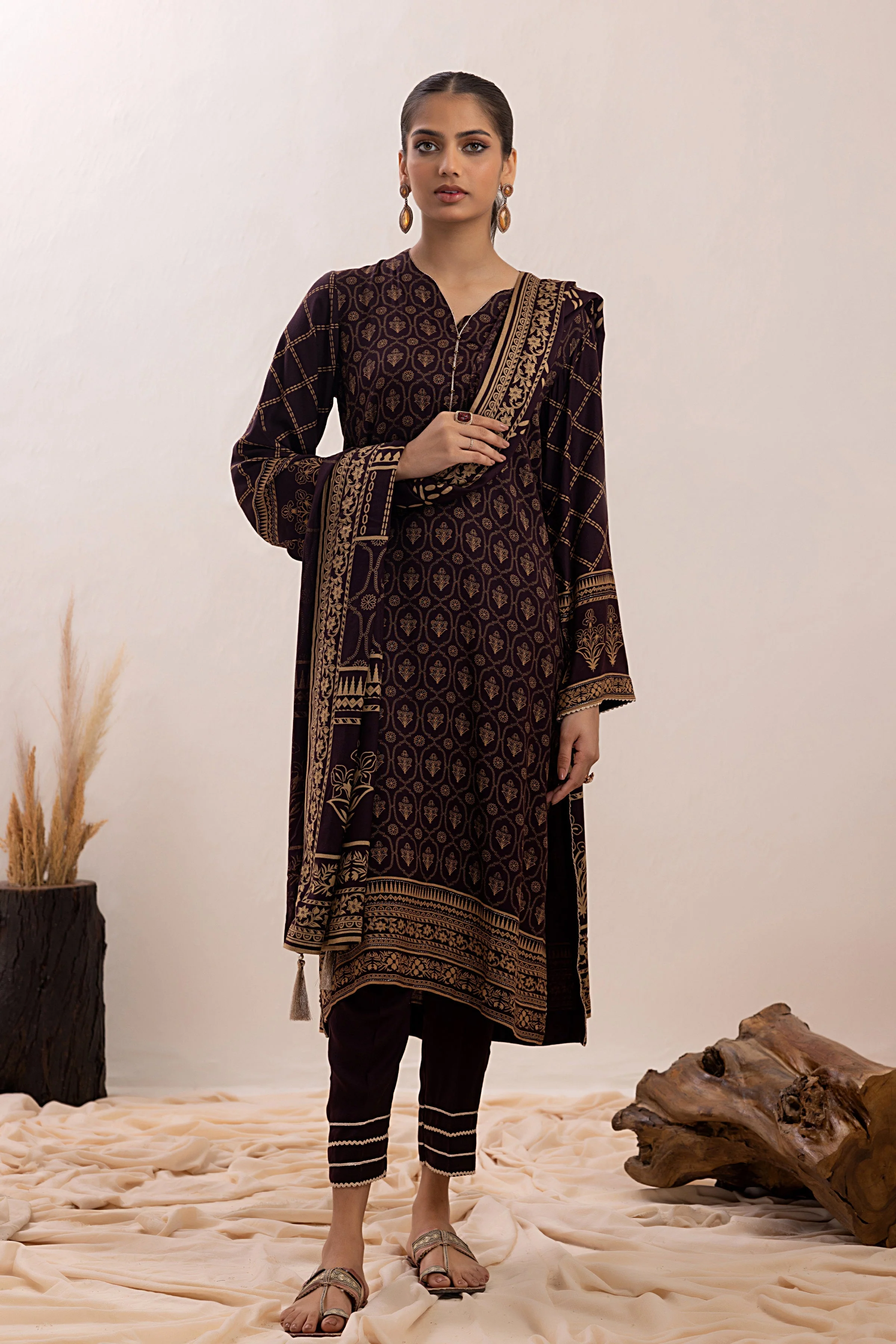 Lakhany Pashmina Prints – LG-RM-0012-C - Image 3