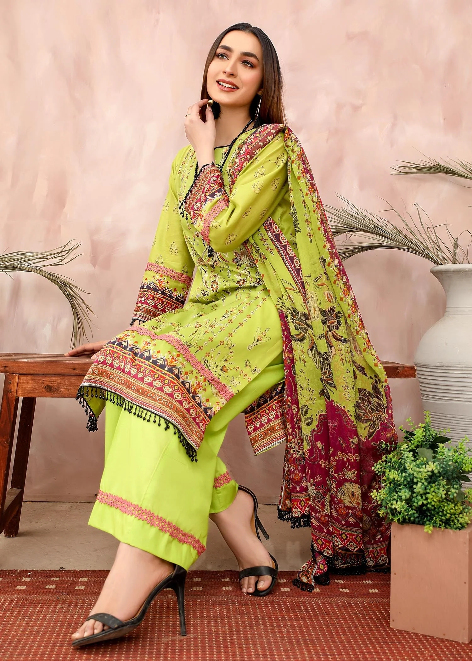 Lala Blossom Lawn Collection – Cassia - Image 2