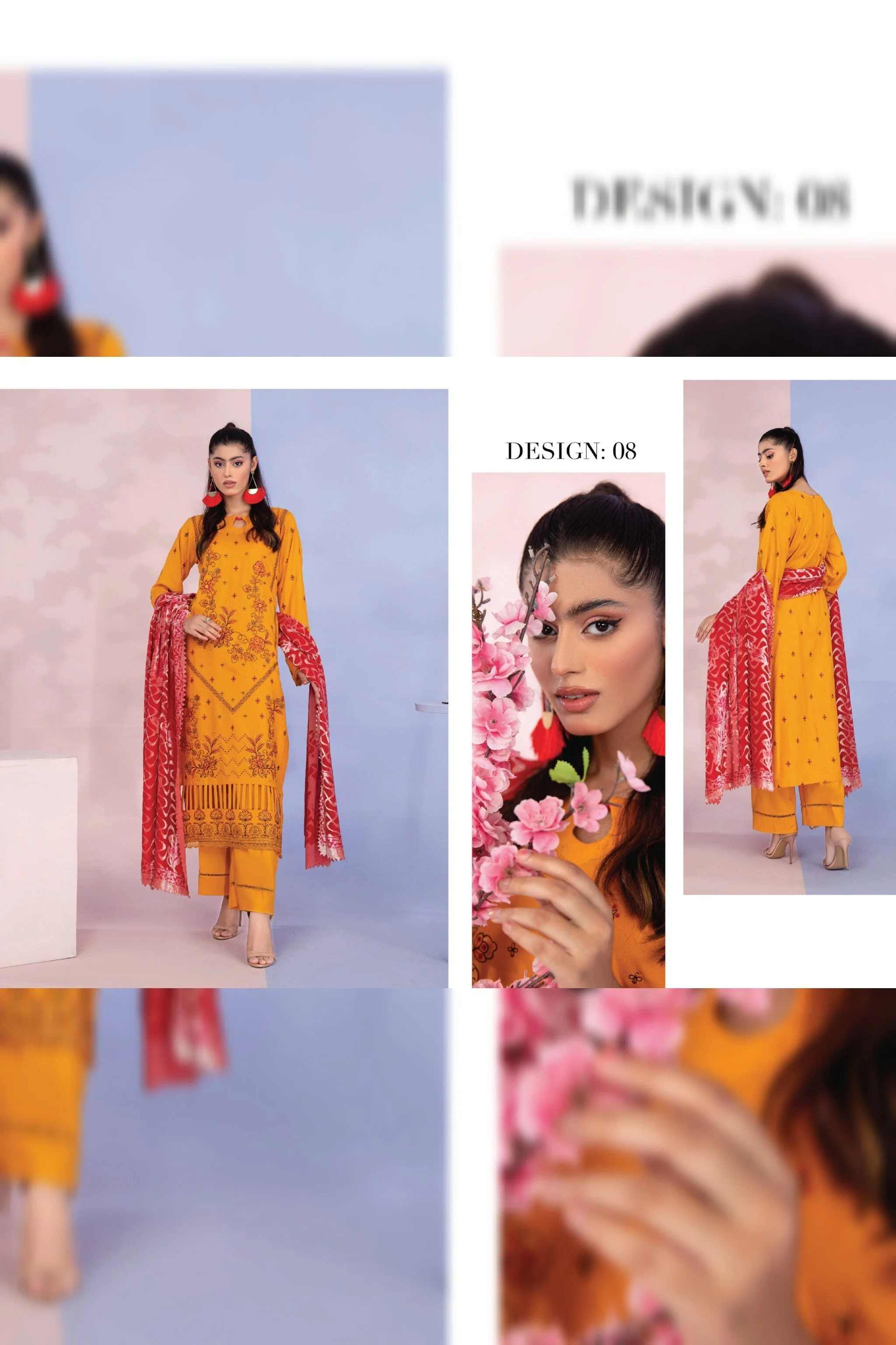 Lala Brocade Exclusive Palachi Winter Collection D-08 - Image 4