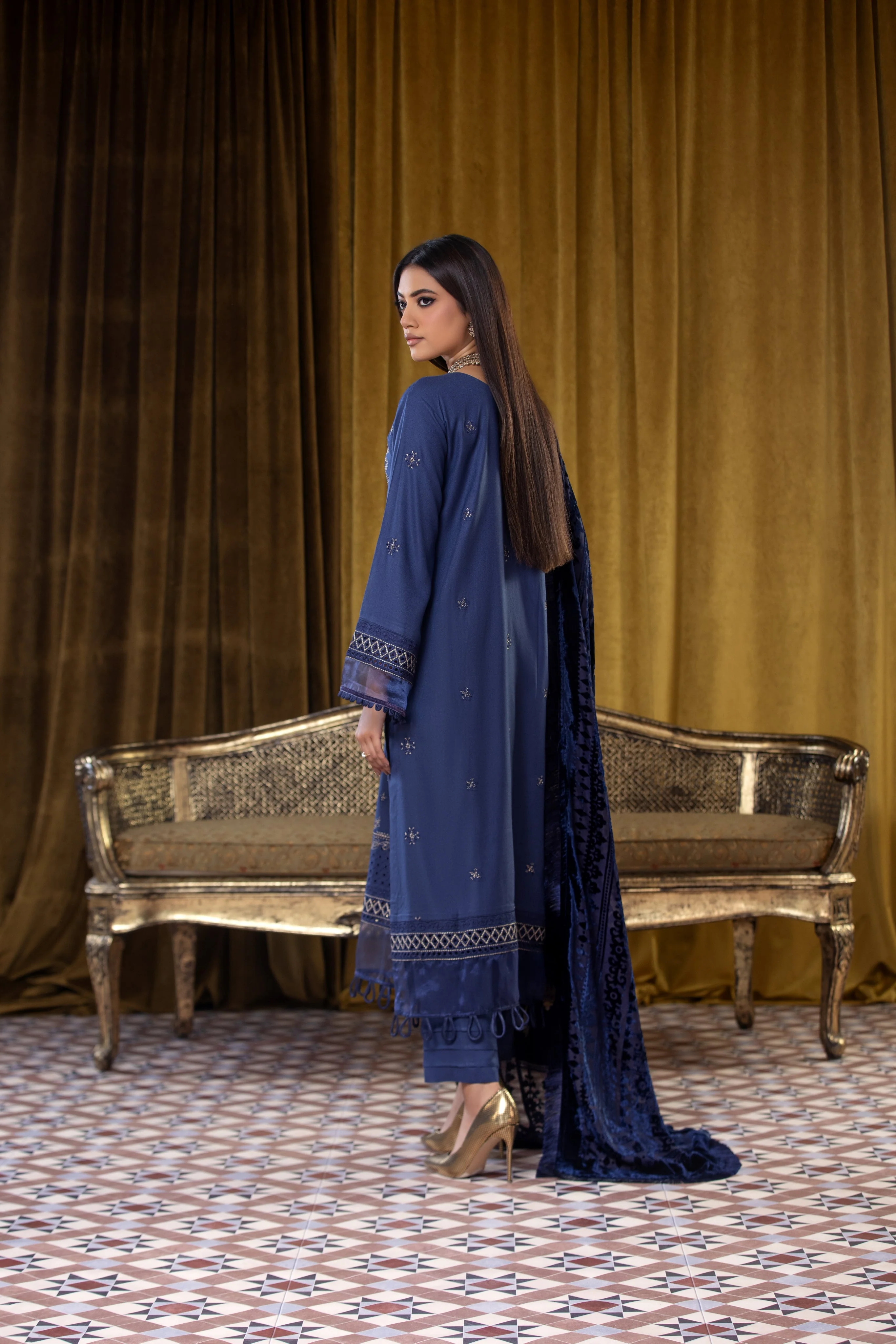Lala Brocade Palachi Winter – LW-0122 - Image 2