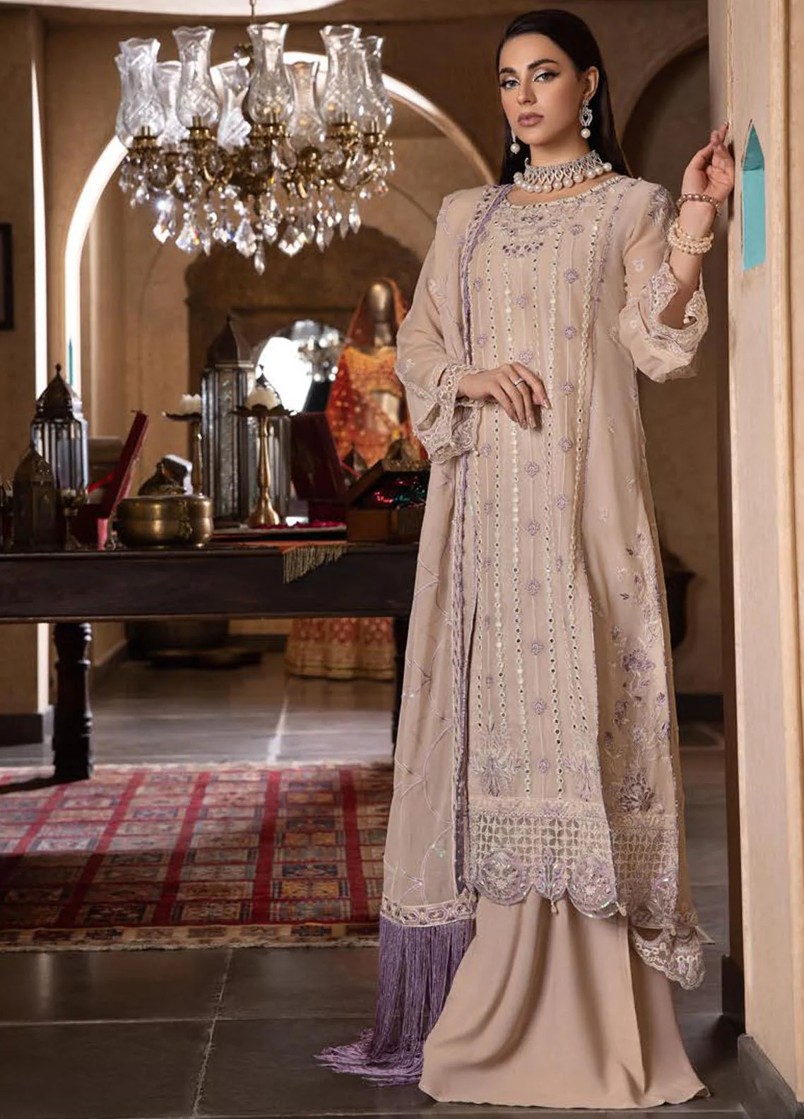 Lala Dastoor Luxury Formals – D-01 Heaven - Image 3