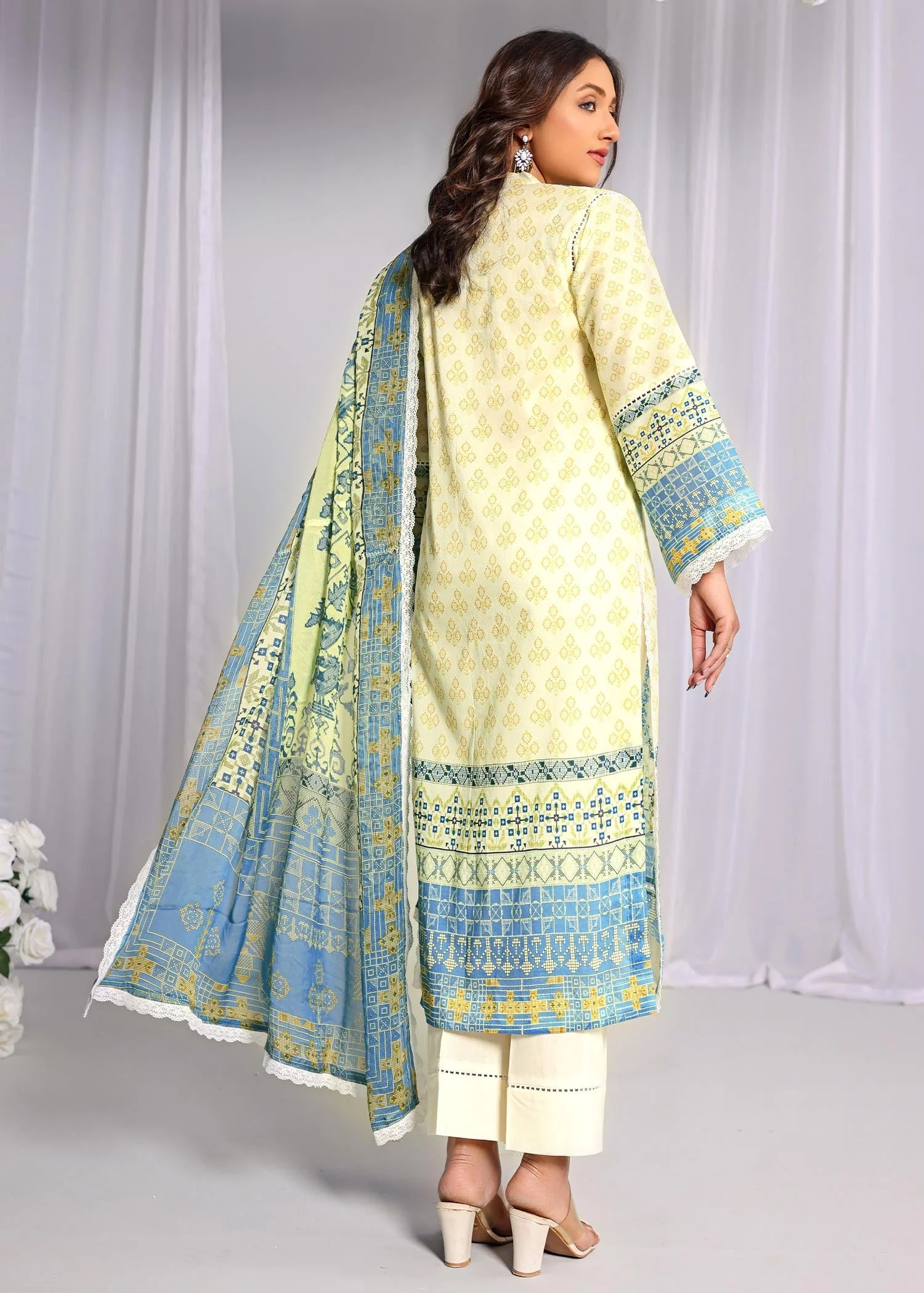 Lala Emrose Lawn Collection – Ocean Tide - Image 5
